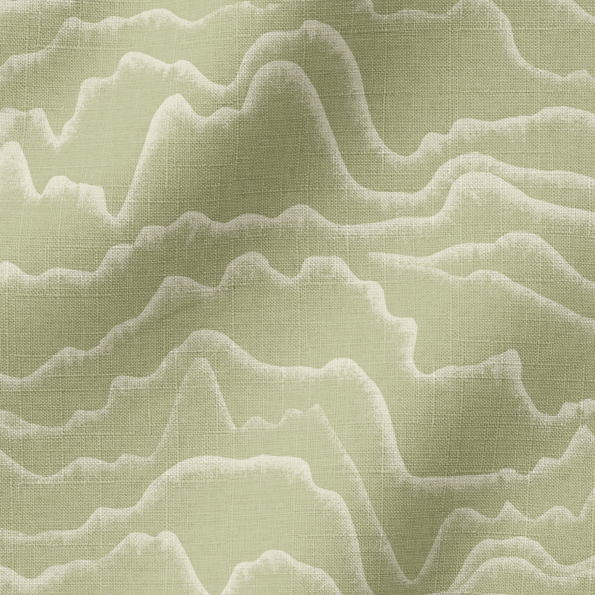 fabric ripple mockup