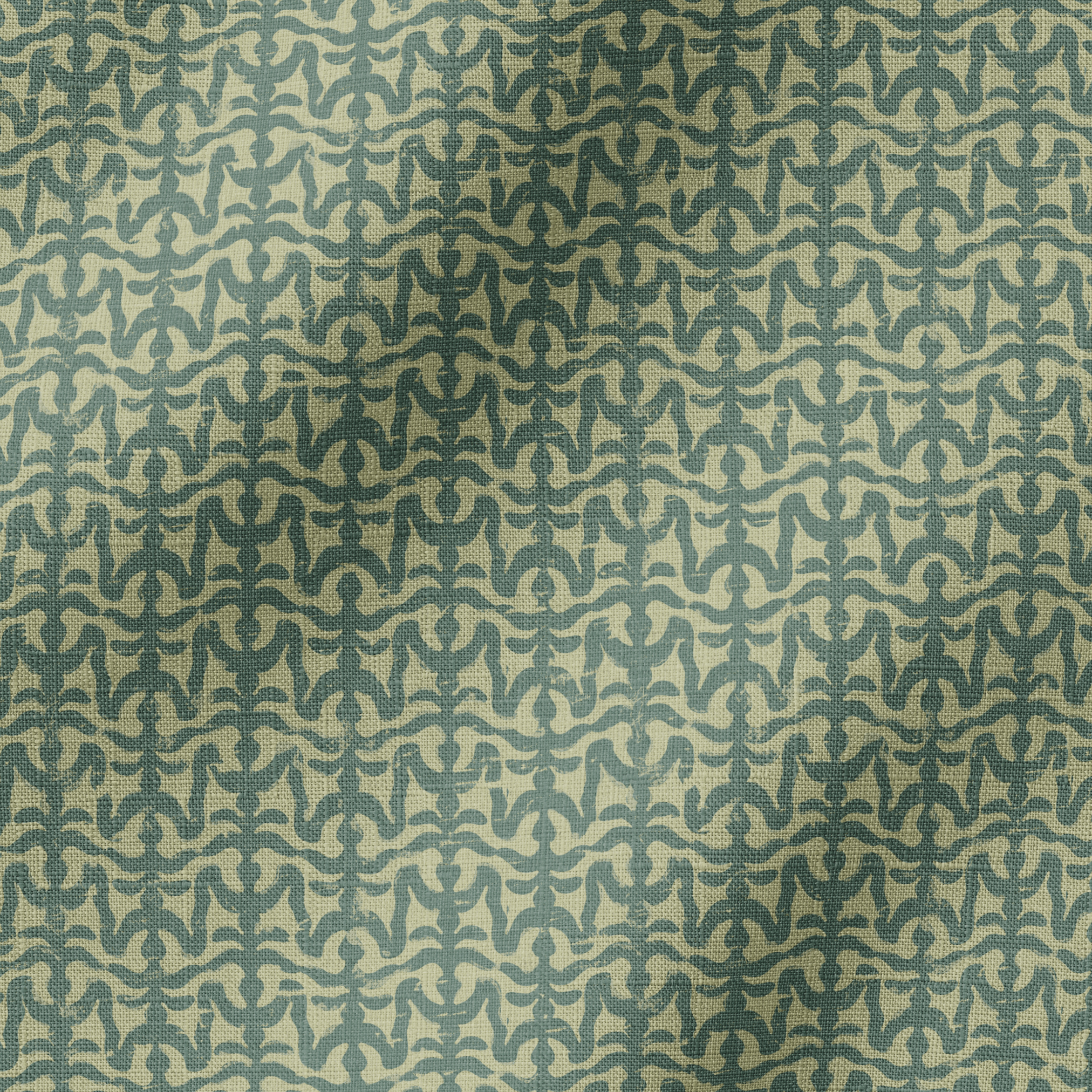 fabric ripple mockup