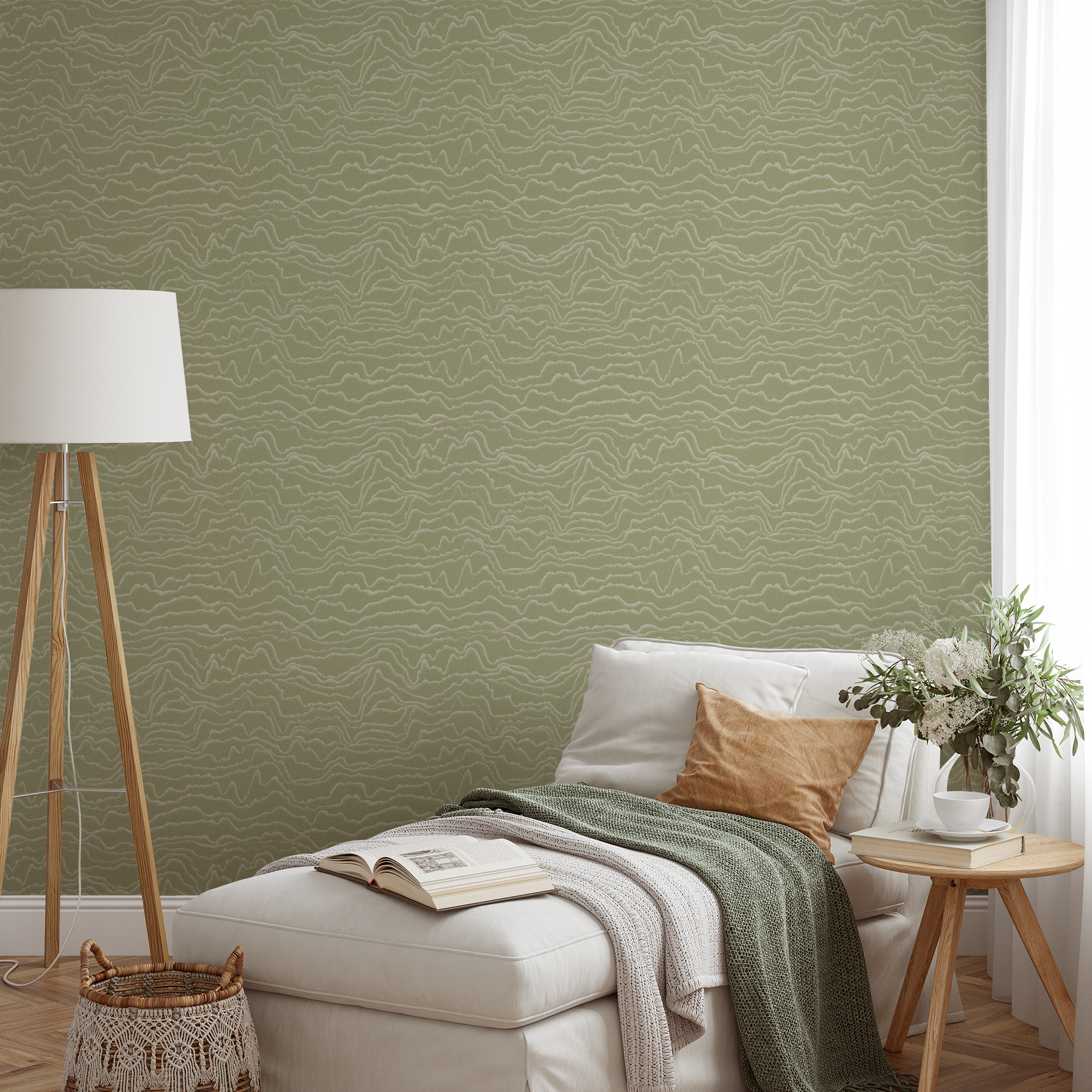 wallpaper lifestyle chaise mockup