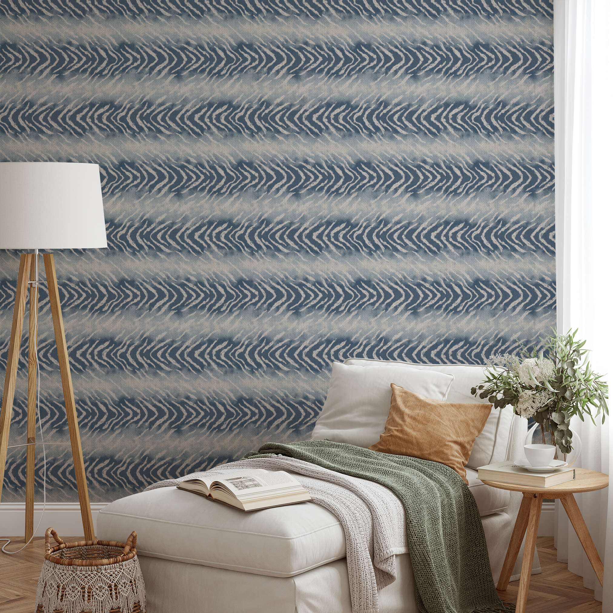 wallpaper lifestyle chaise mockup