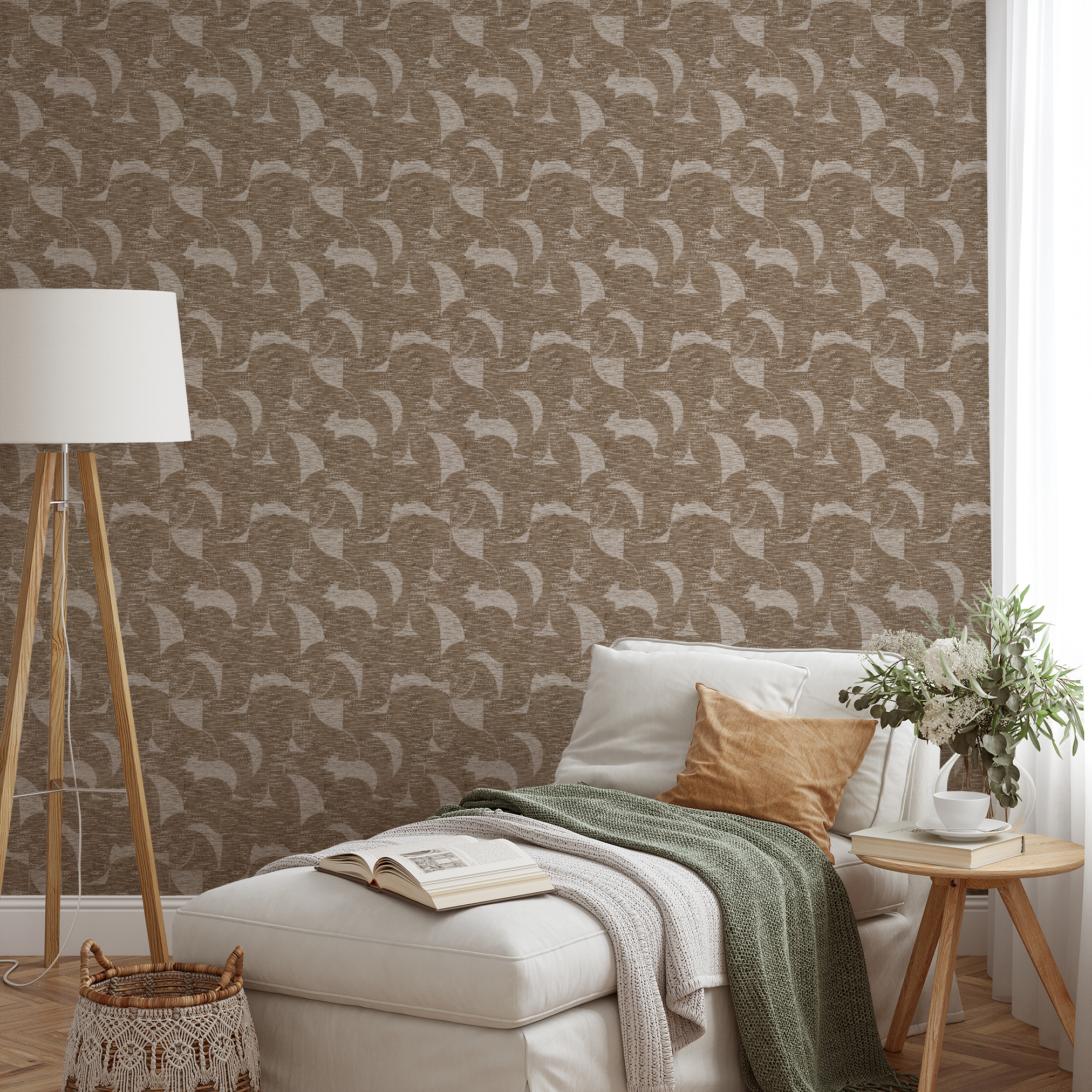 wallpaper lifestyle chaise mockup