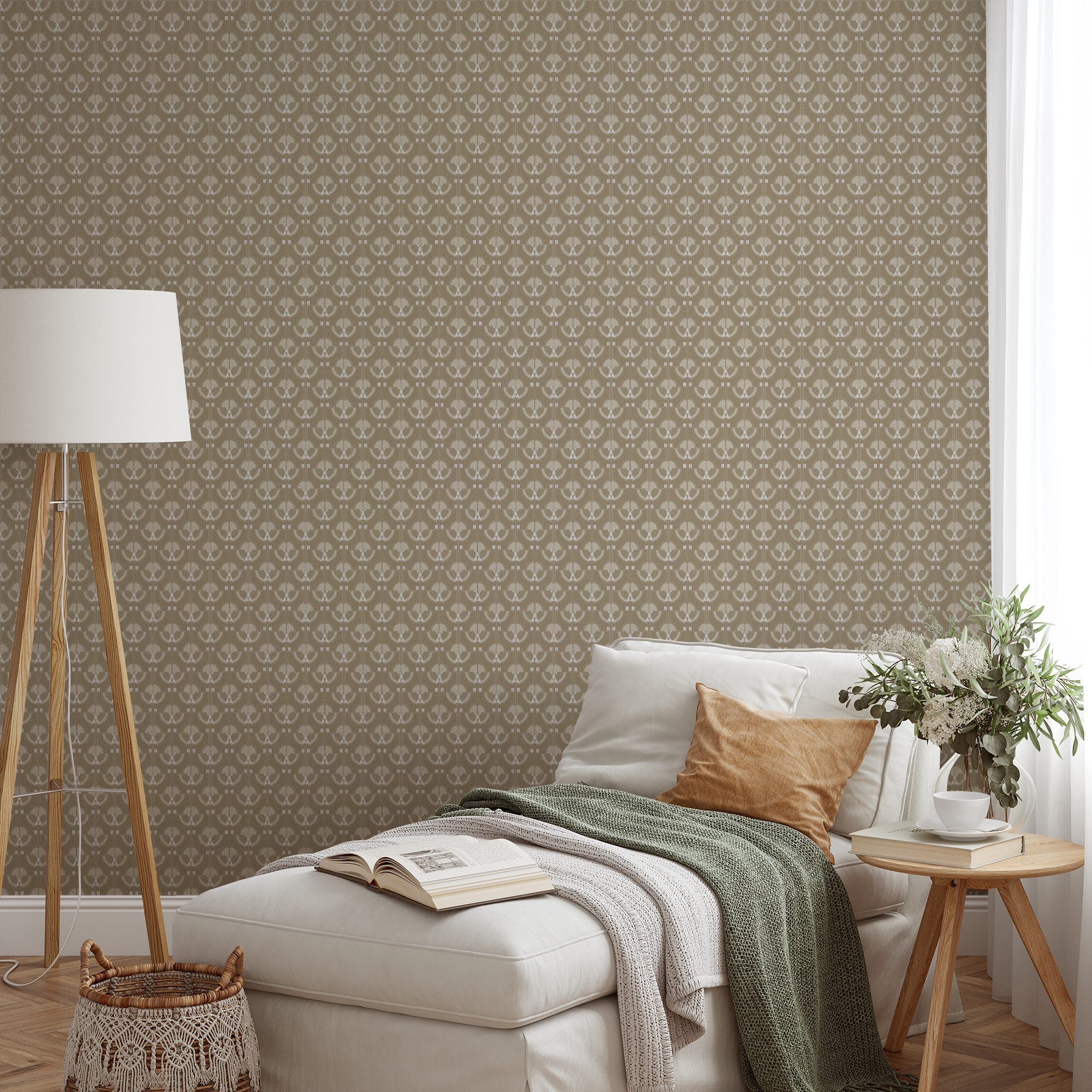 wallpaper lifestyle chaise mockup