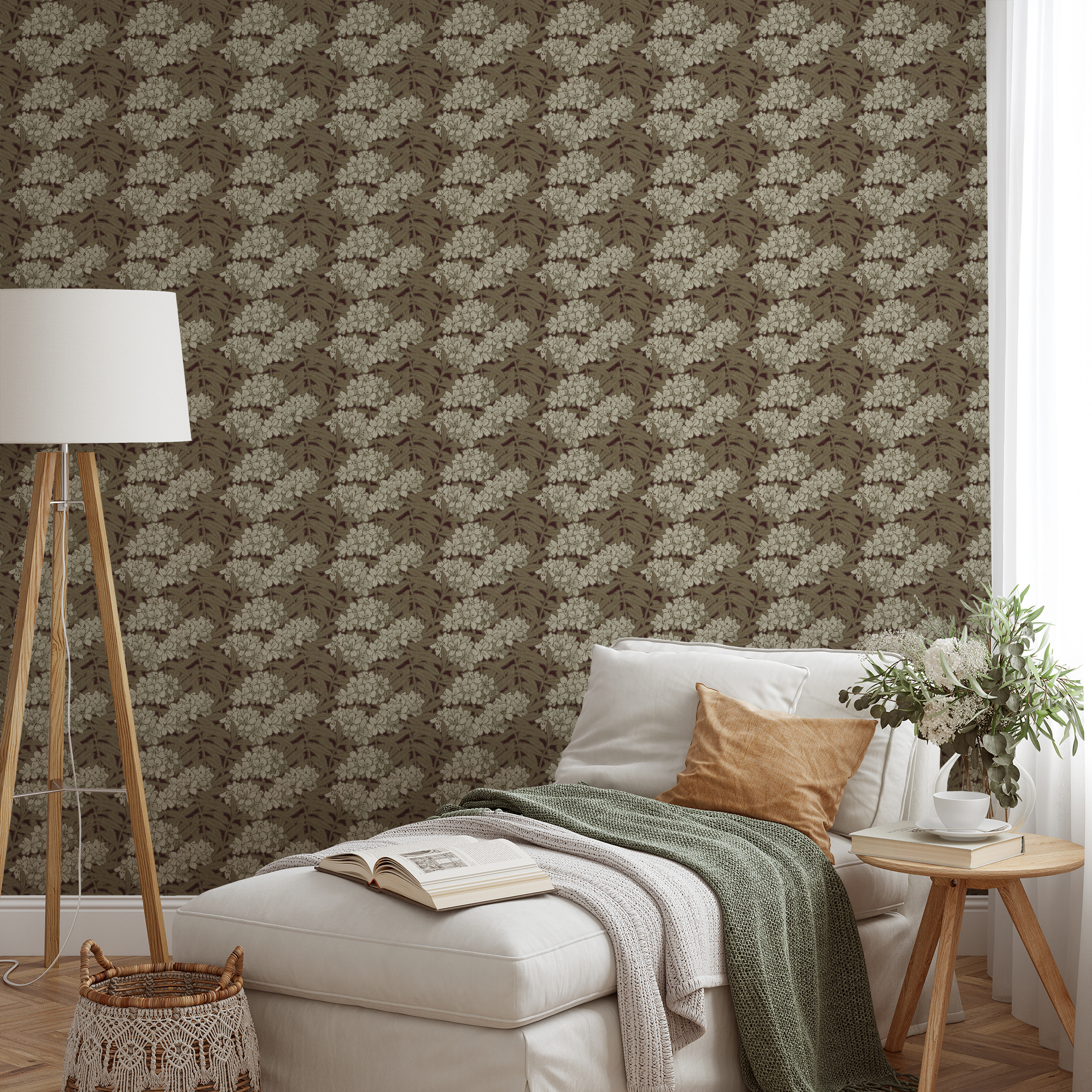 wallpaper lifestyle chaise mockup