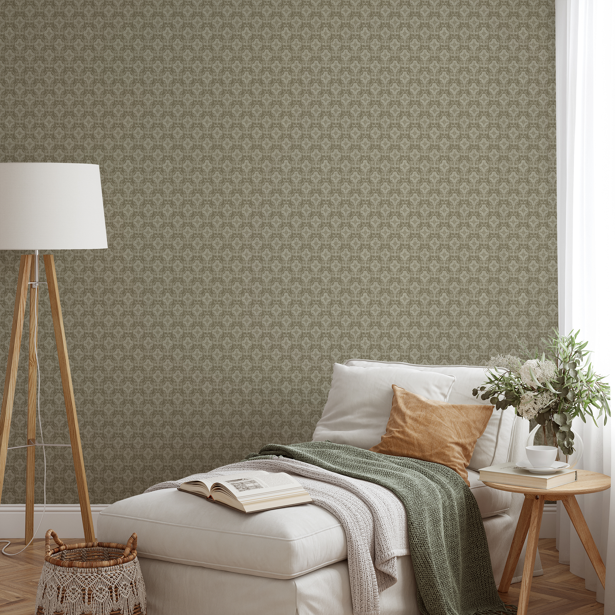 wallpaper lifestyle chaise mockup