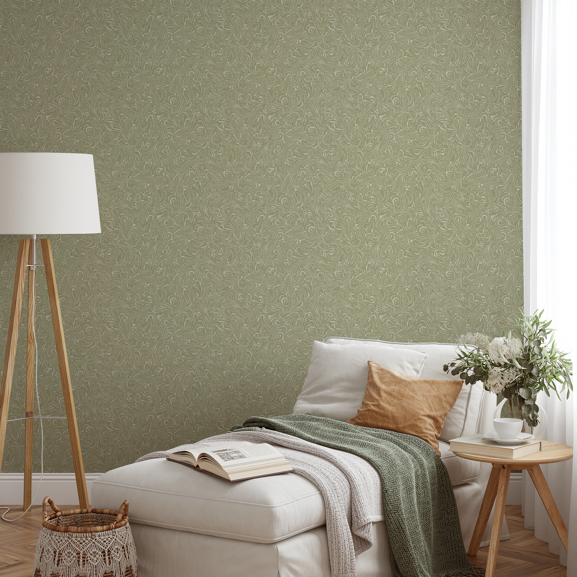 wallpaper lifestyle chaise mockup