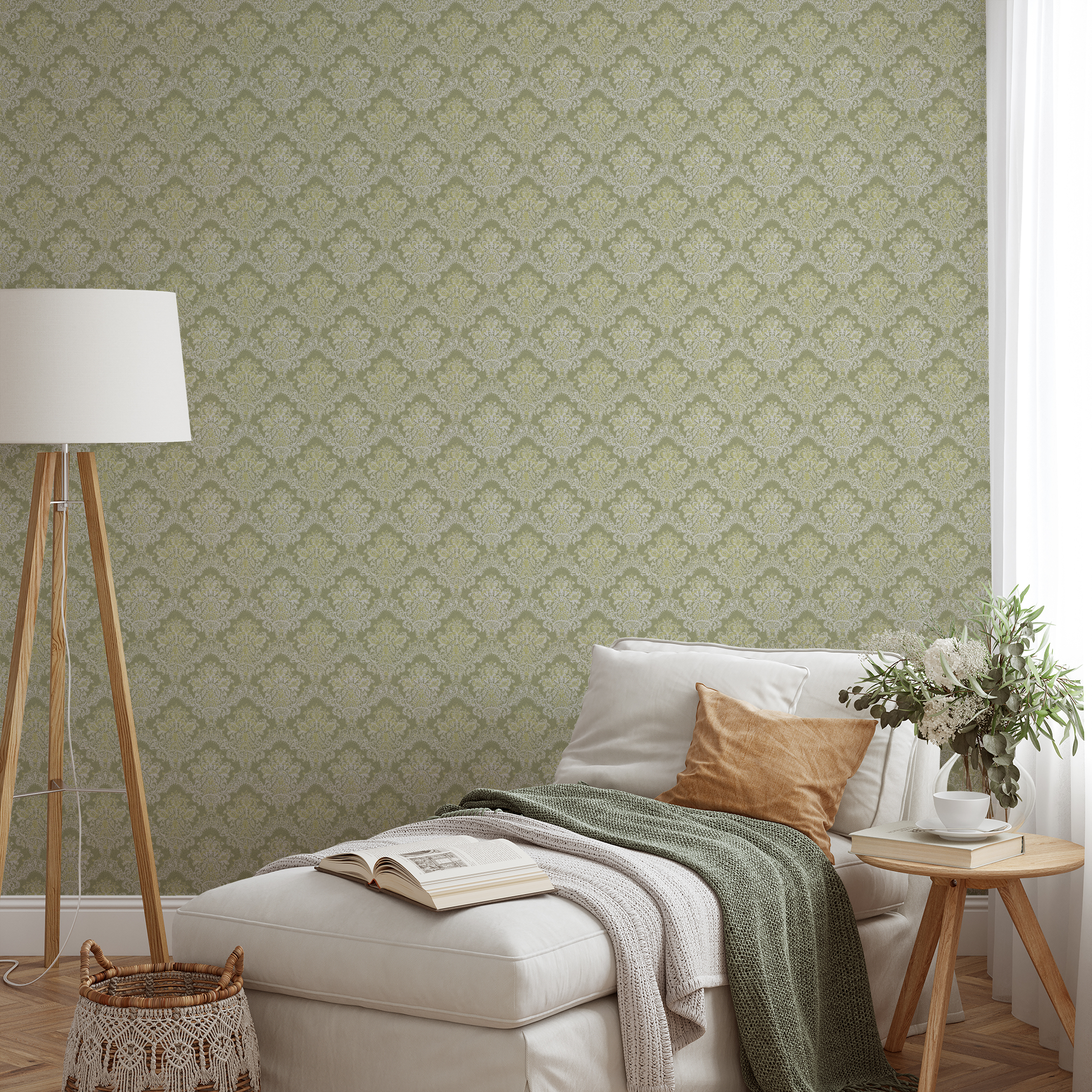 wallpaper lifestyle chaise mockup