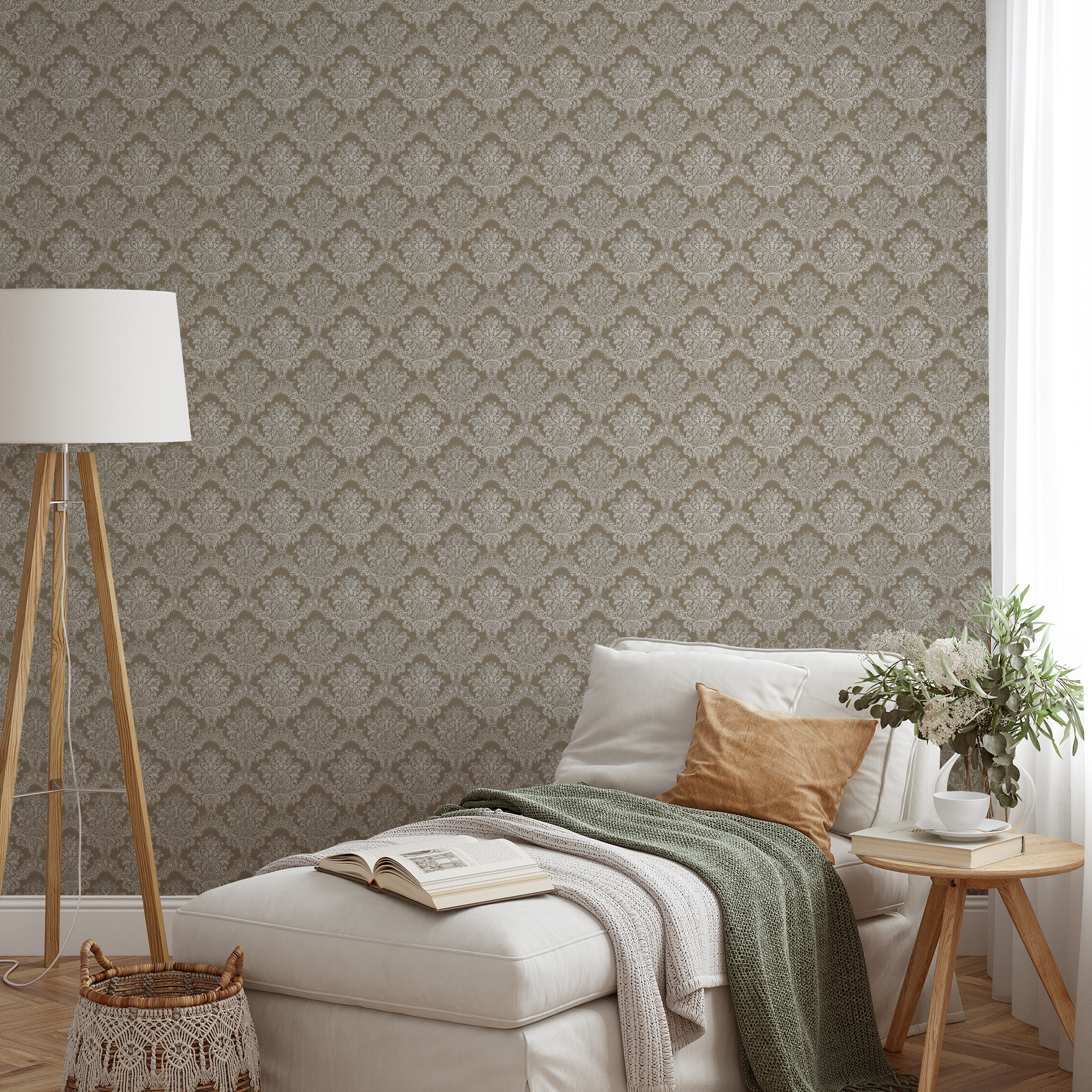 wallpaper lifestyle chaise mockup
