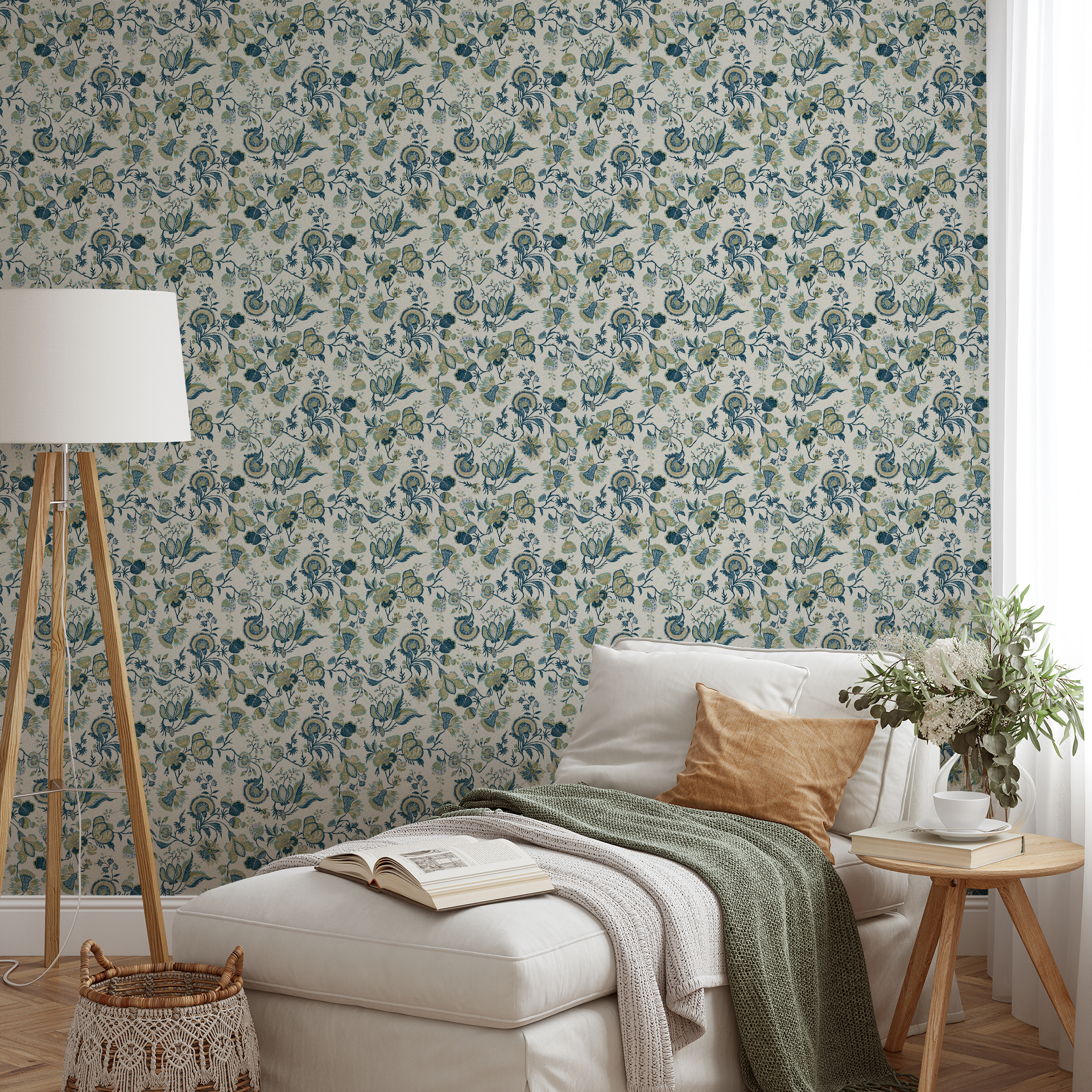 wallpaper lifestyle chaise mockup