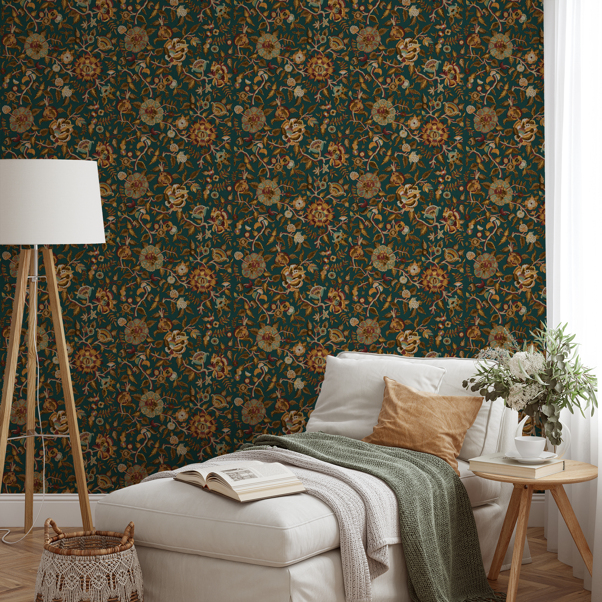 wallpaper lifestyle chaise mockup