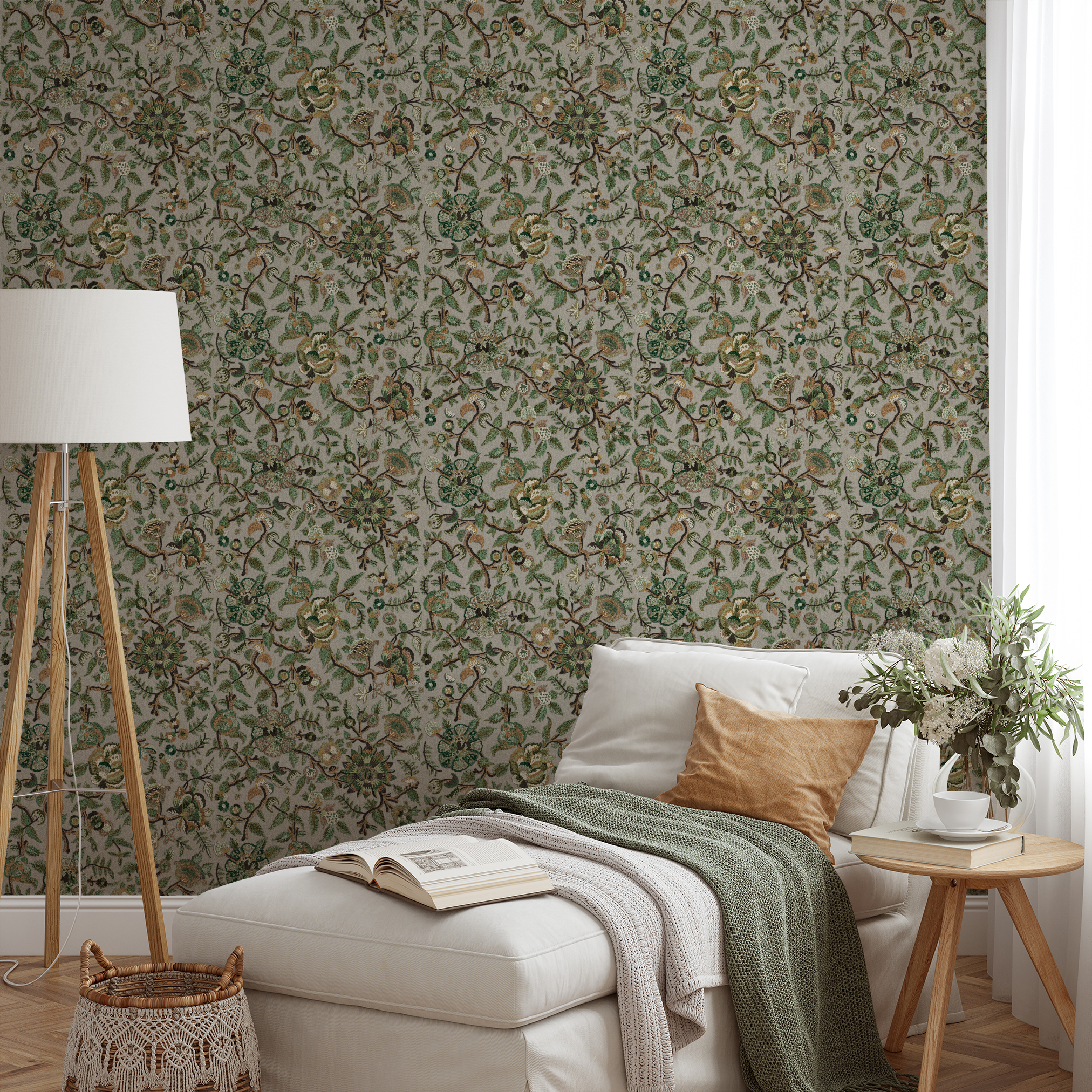 wallpaper lifestyle chaise mockup