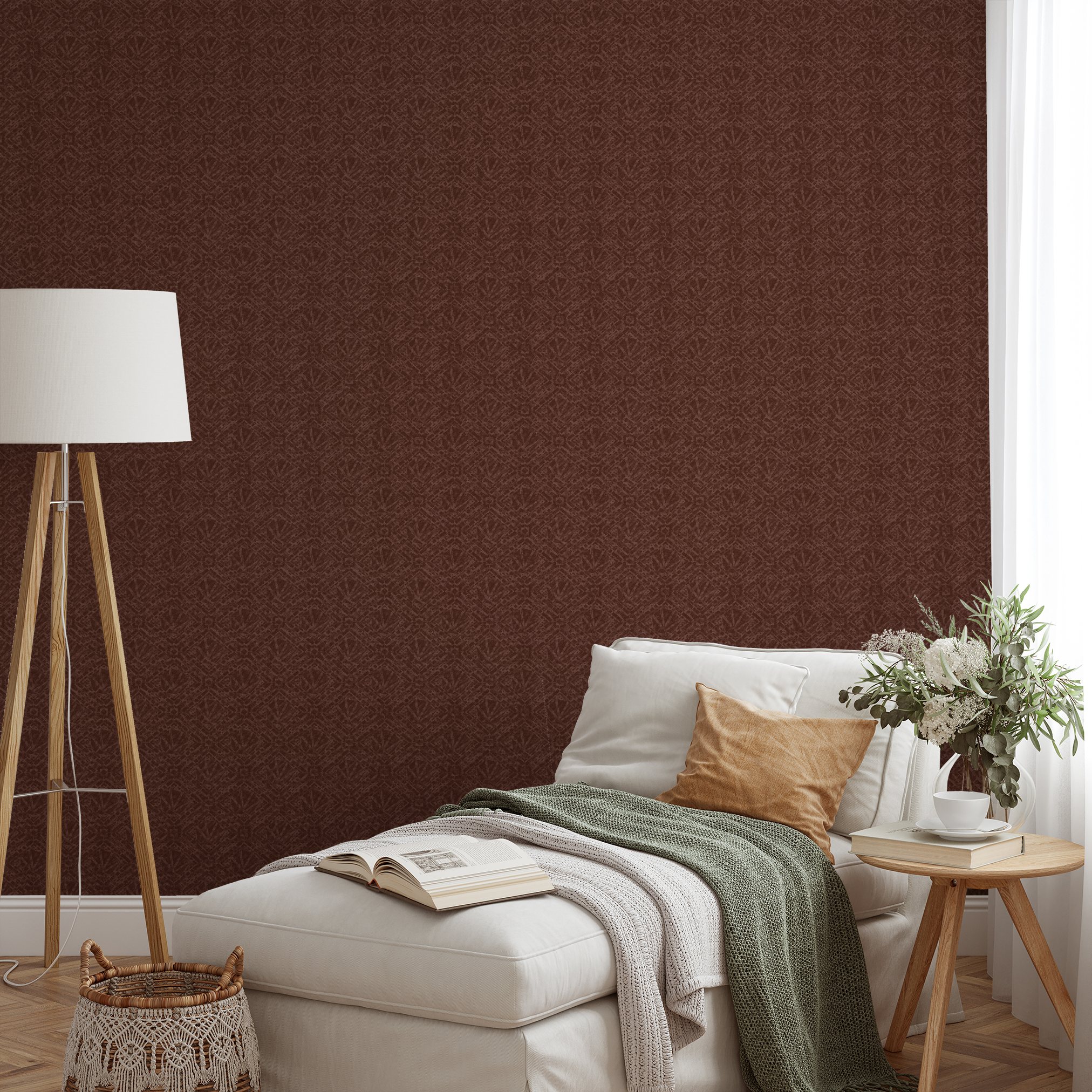 wallpaper lifestyle chaise mockup