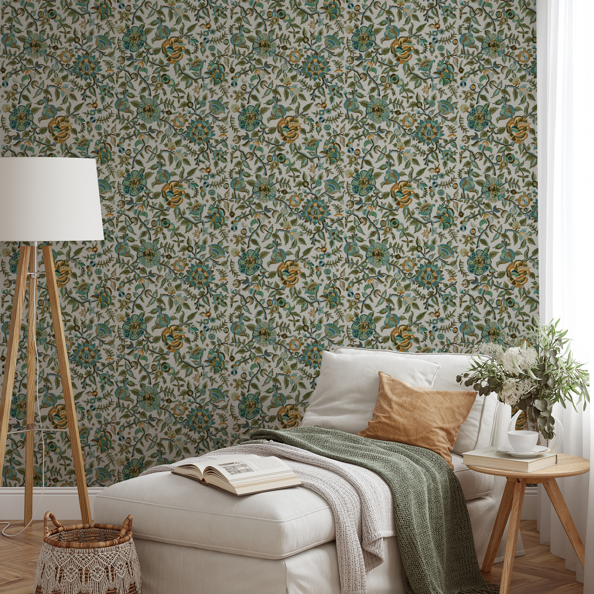 wallpaper lifestyle chaise mockup