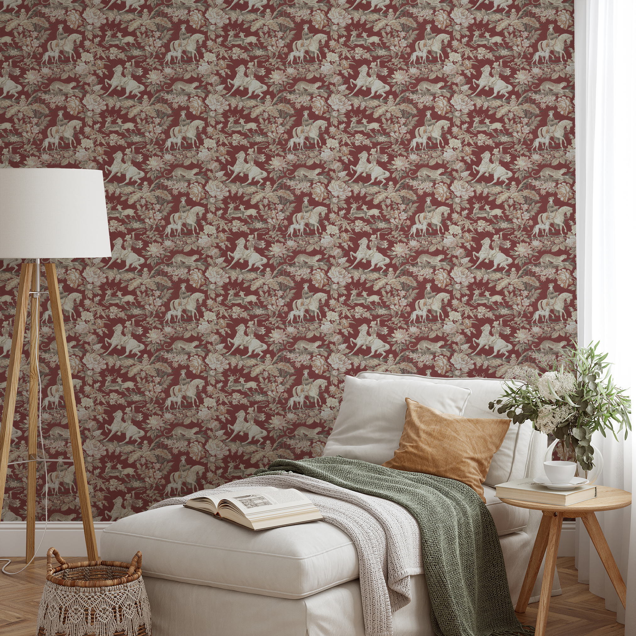 wallpaper lifestyle chaise mockup