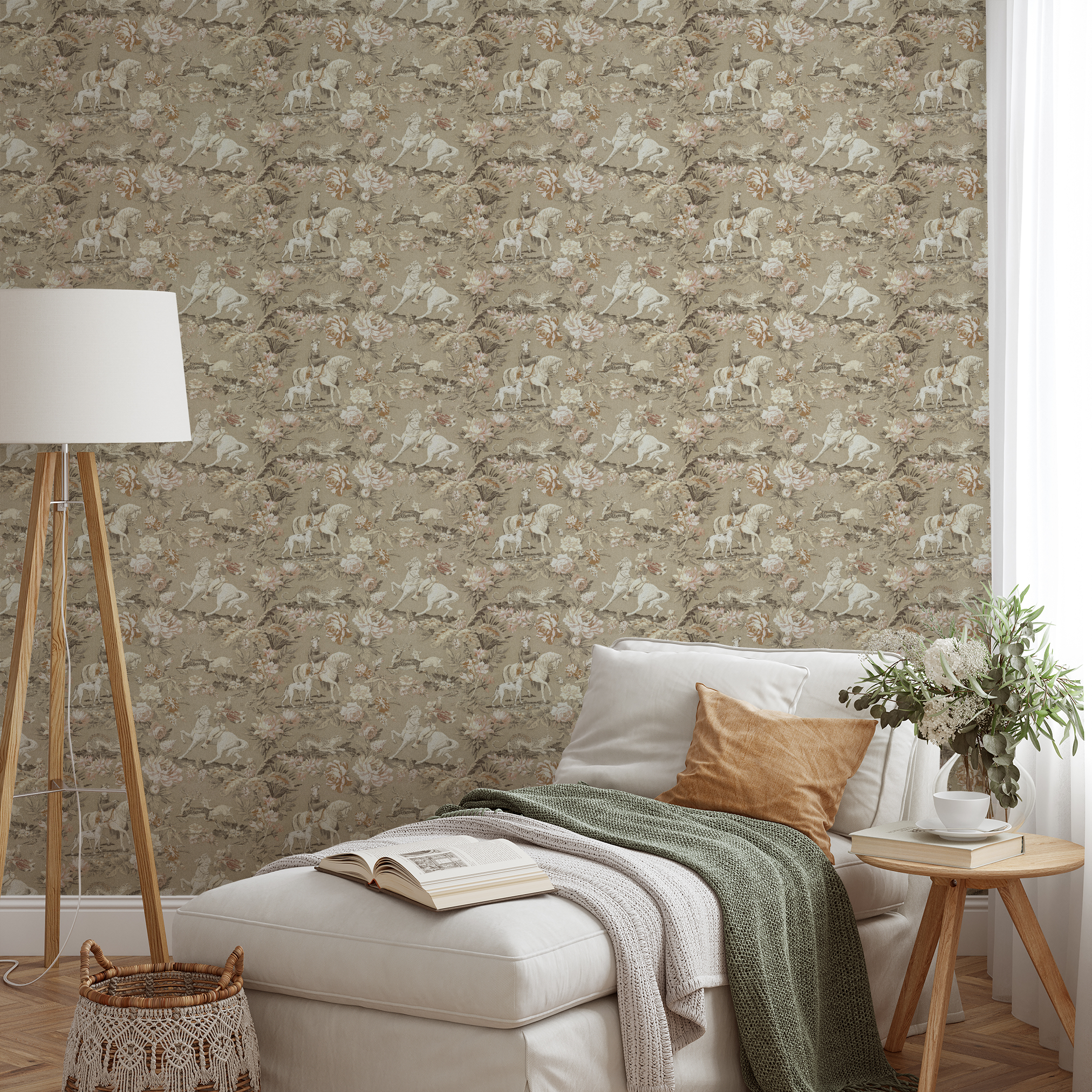 wallpaper lifestyle chaise mockup