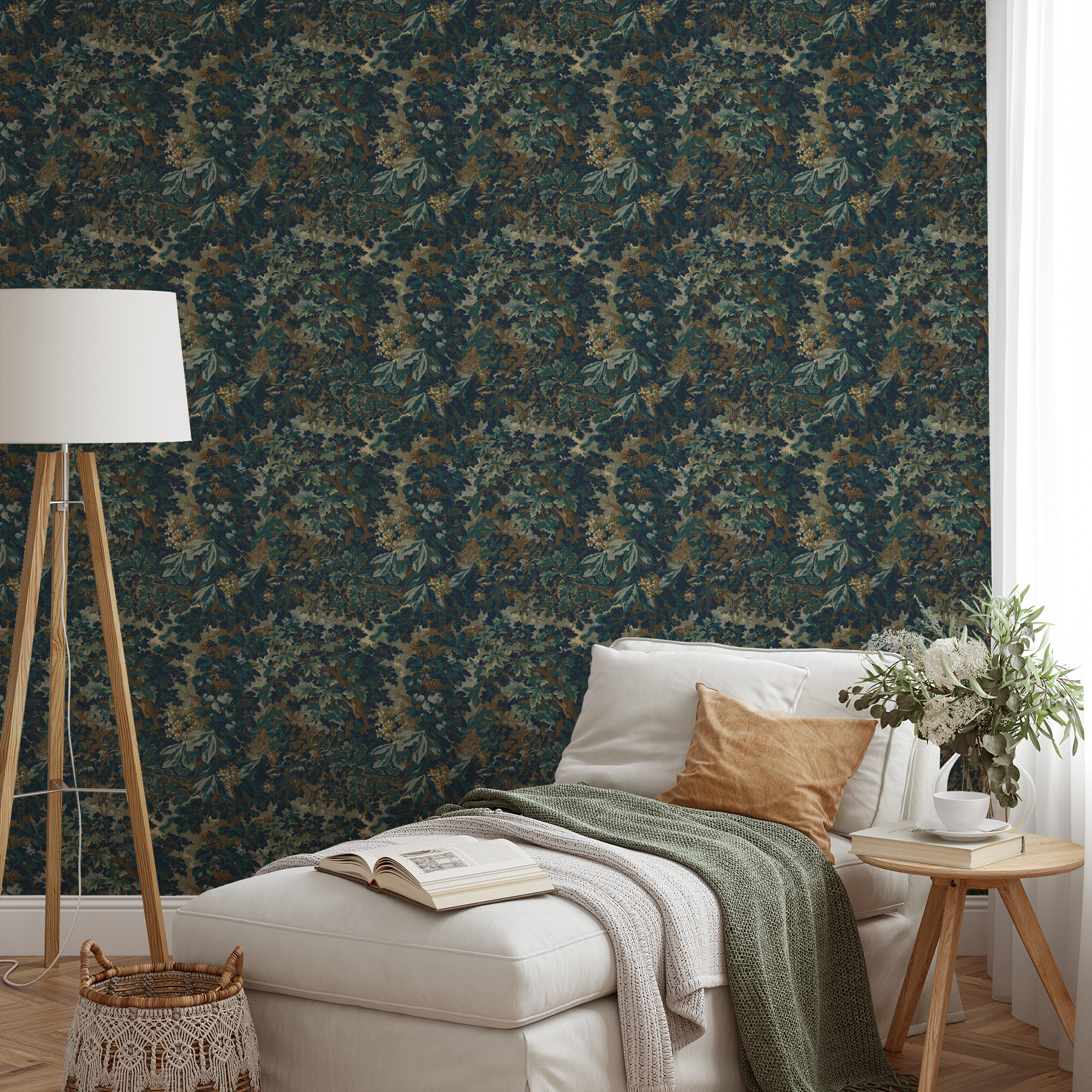 wallpaper lifestyle chaise mockup