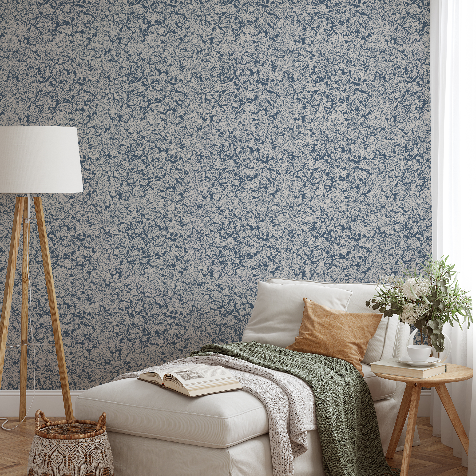 wallpaper lifestyle chaise mockup