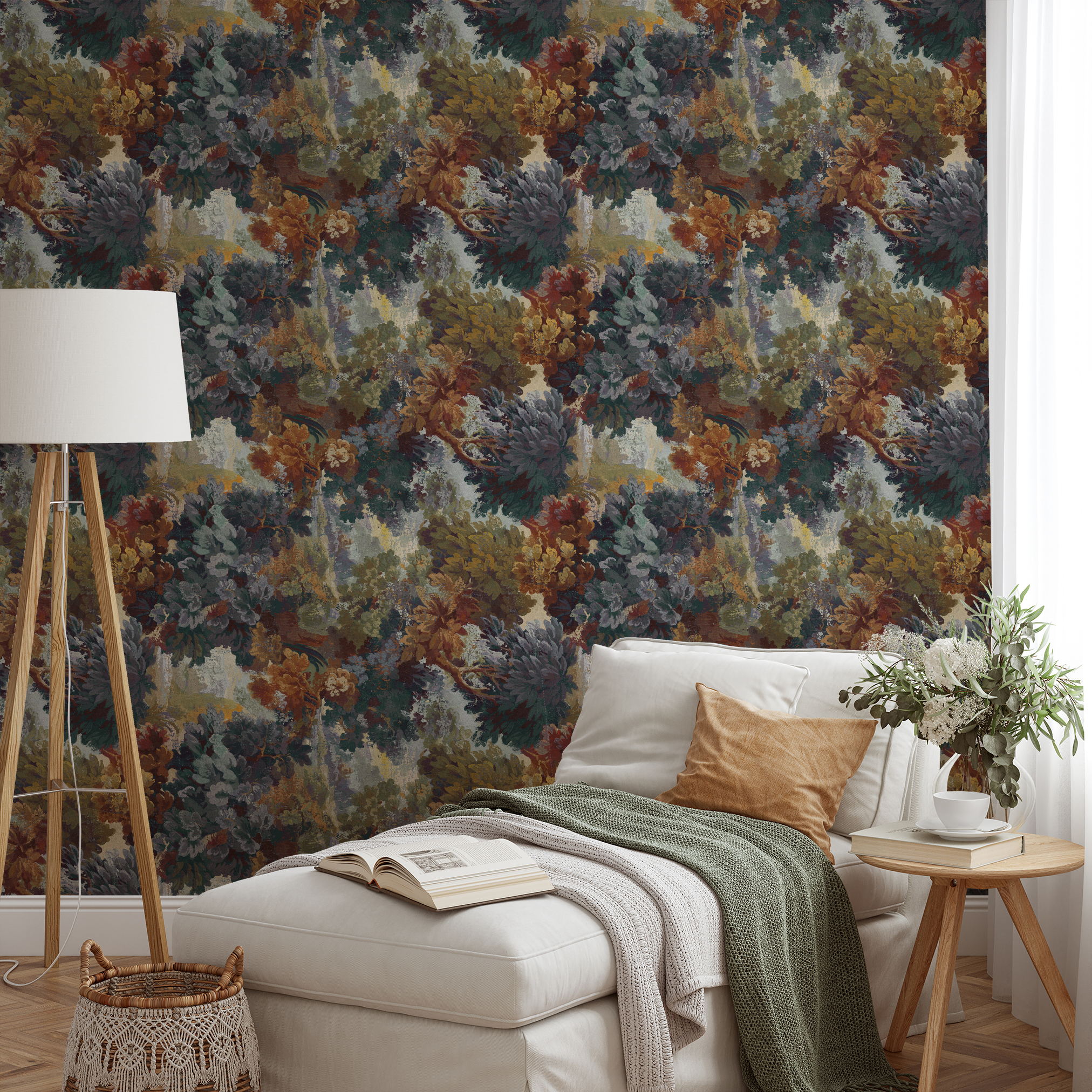 wallpaper lifestyle chaise mockup