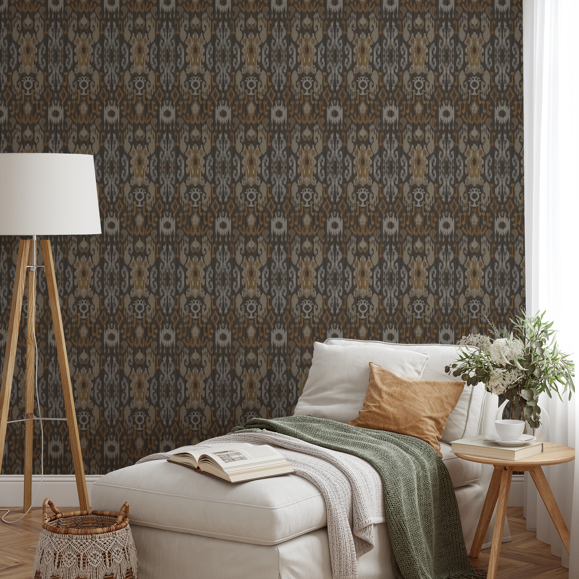wallpaper lifestyle chaise mockup