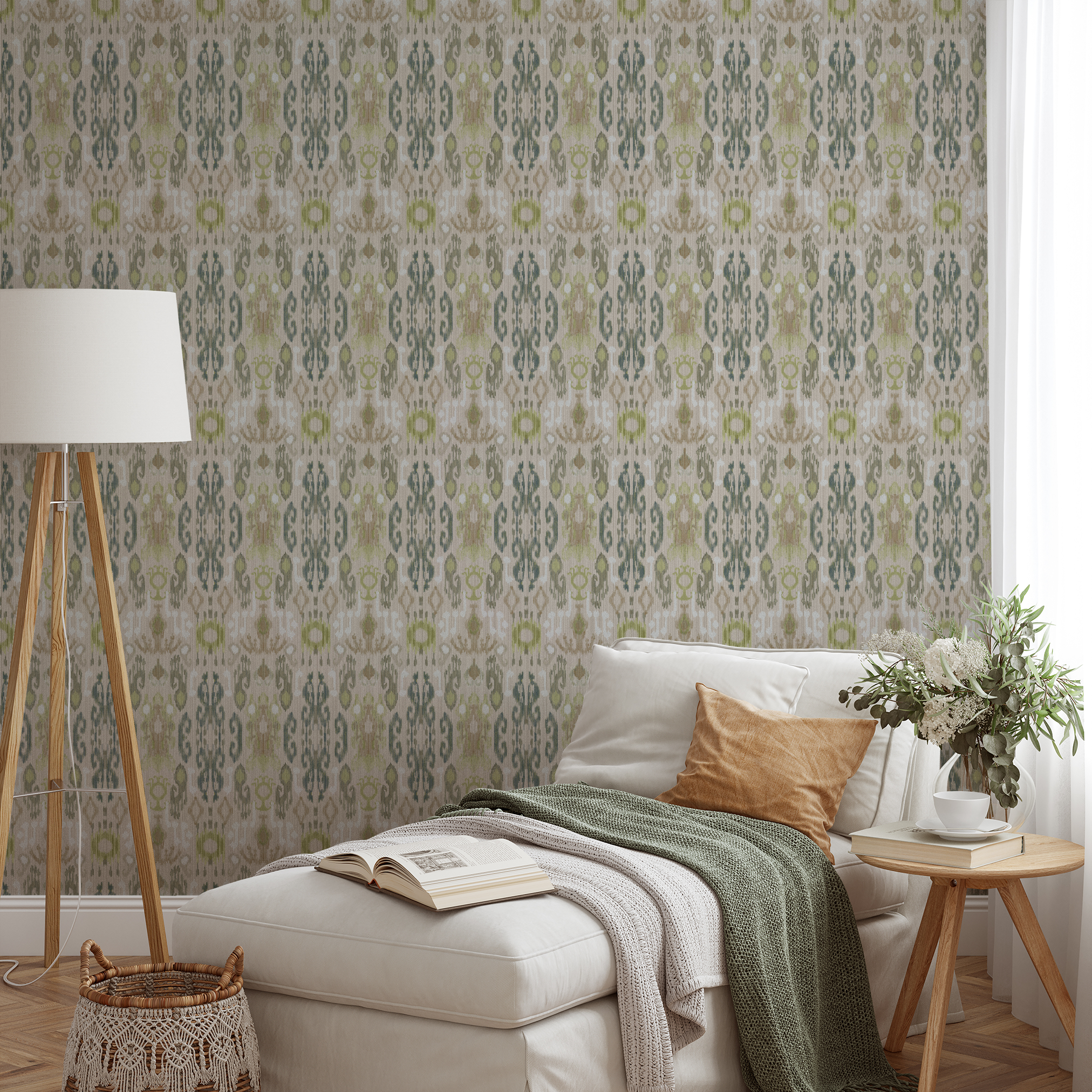 wallpaper lifestyle chaise mockup