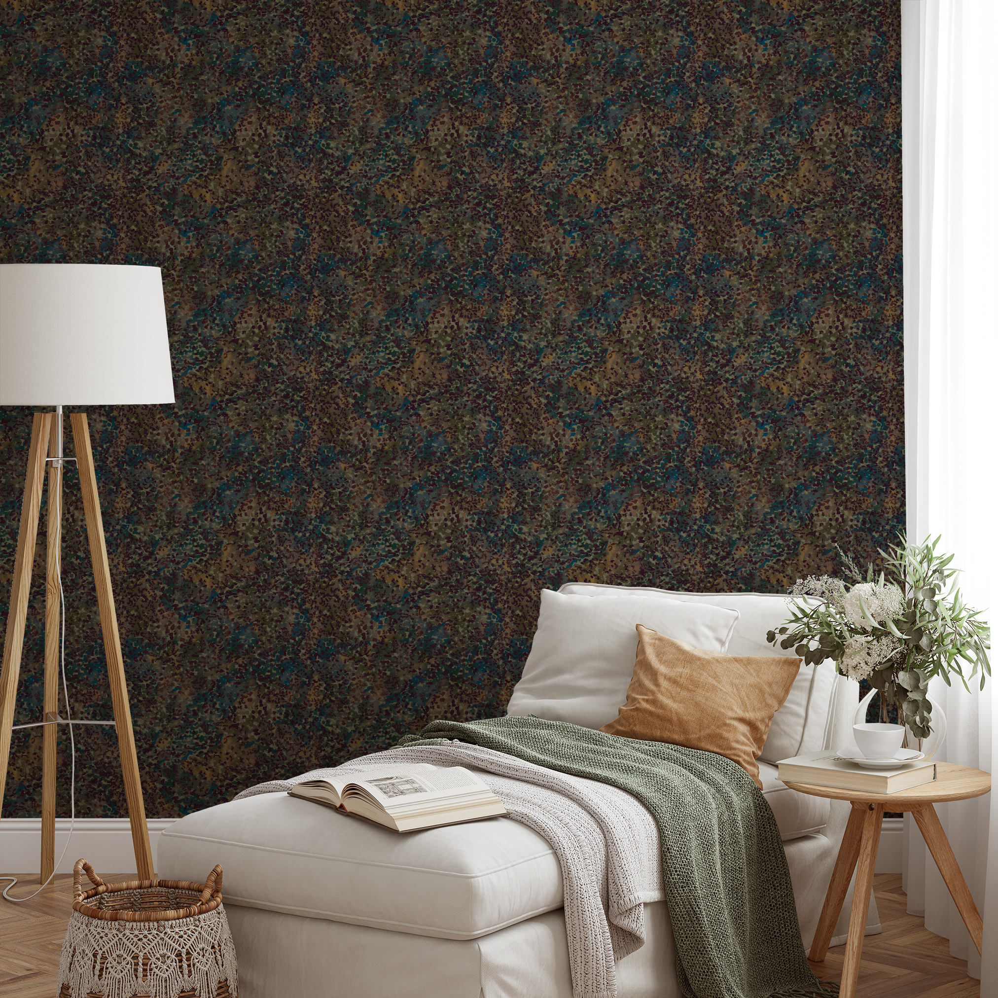 wallpaper lifestyle chaise mockup