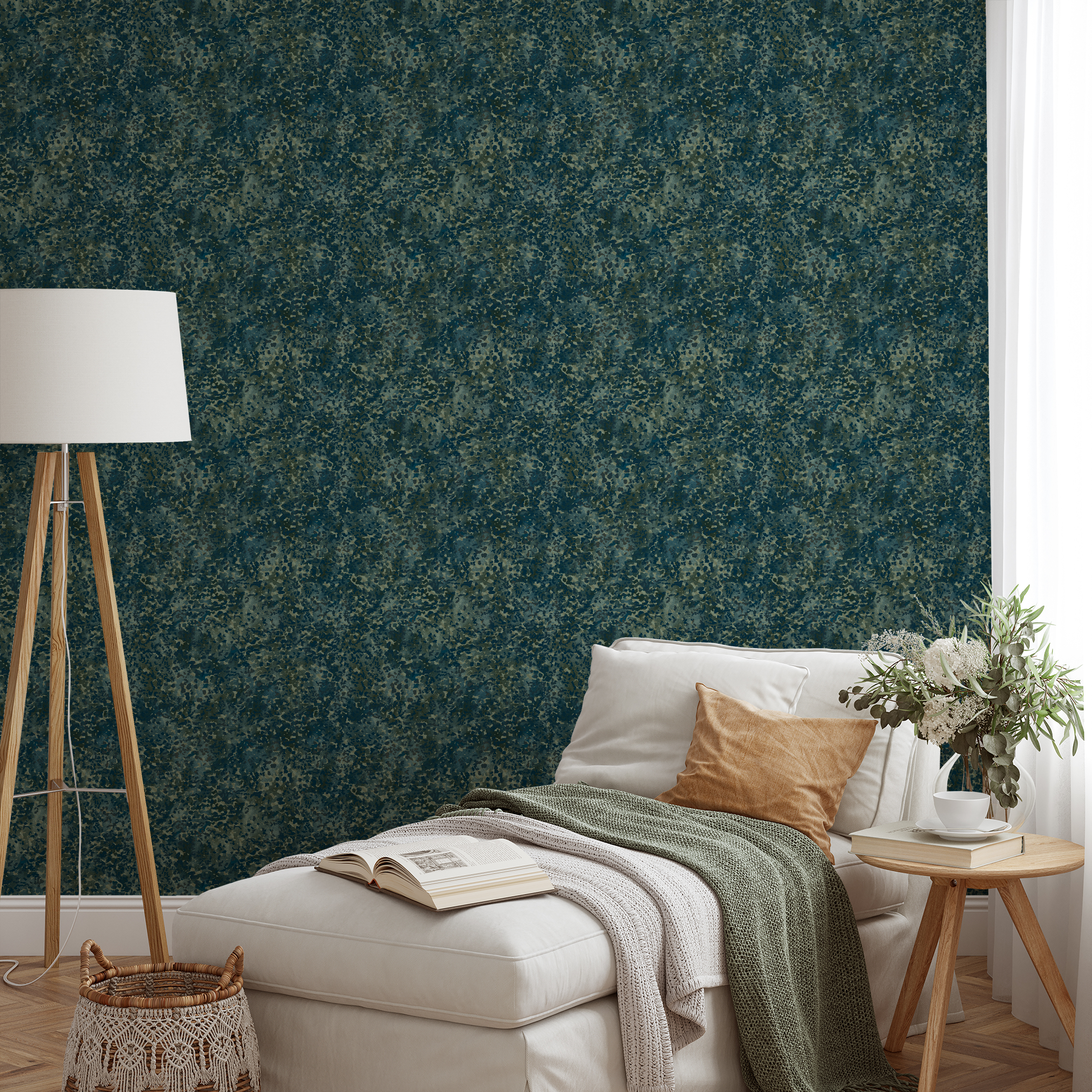 wallpaper lifestyle chaise mockup