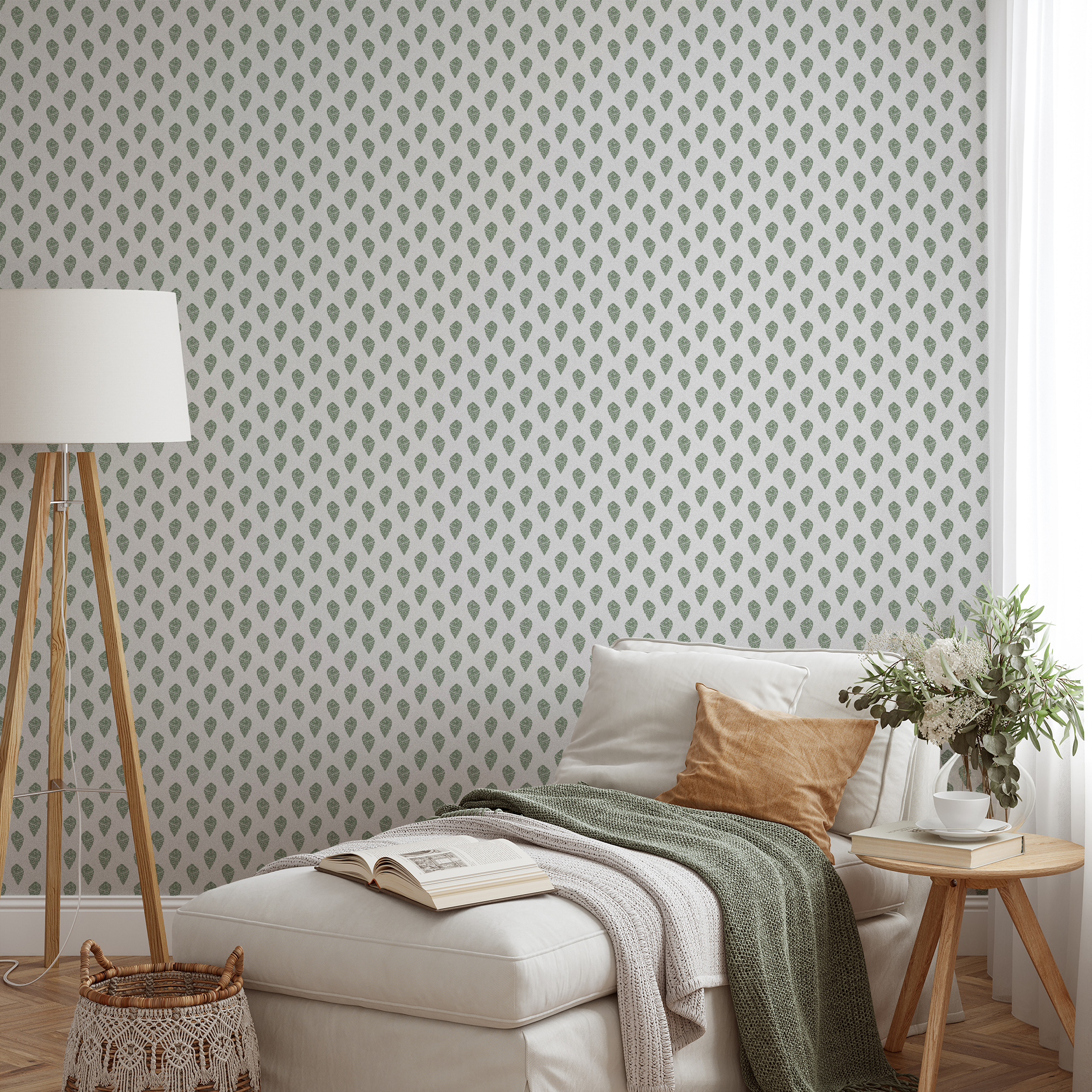 wallpaper lifestyle chaise mockup