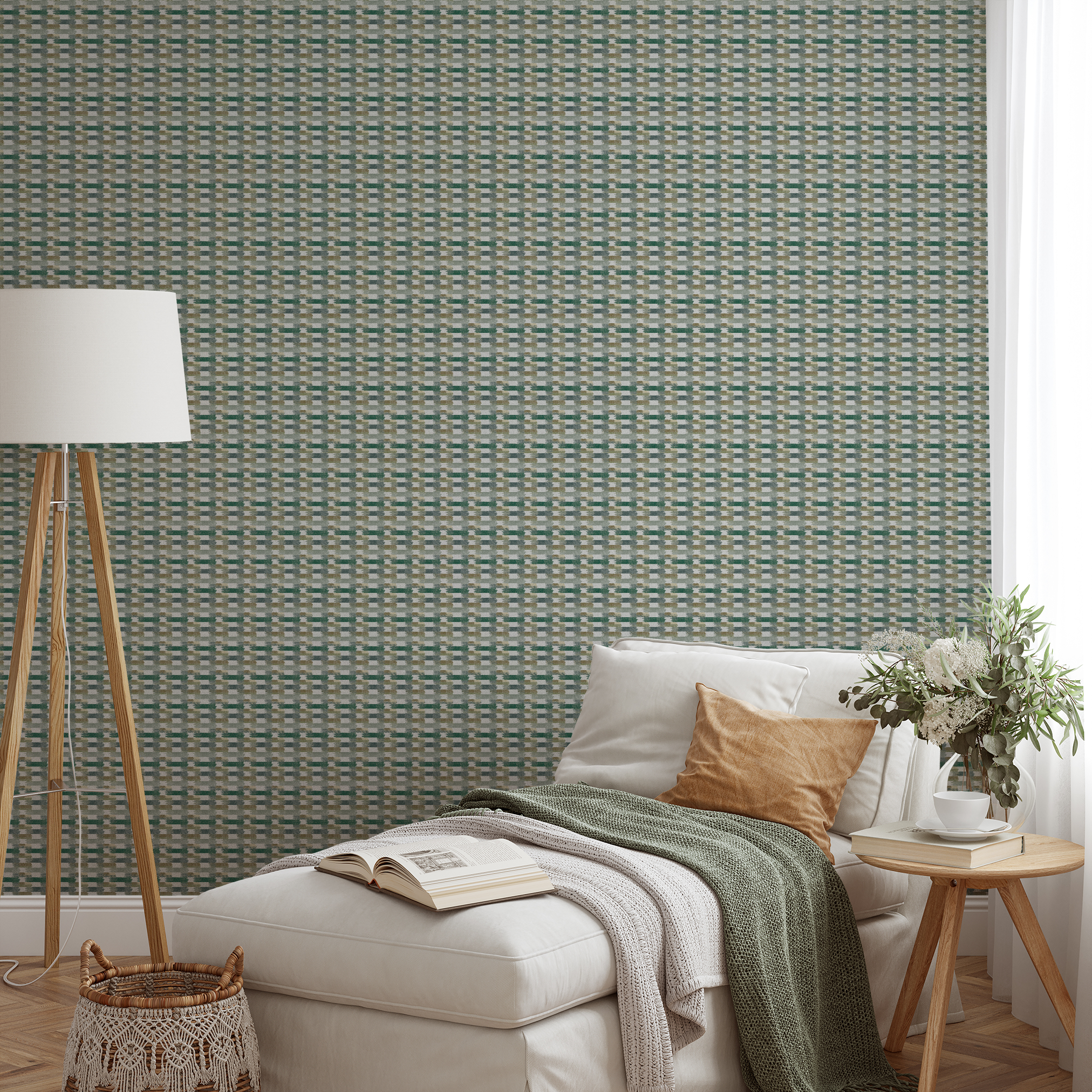 wallpaper lifestyle chaise mockup