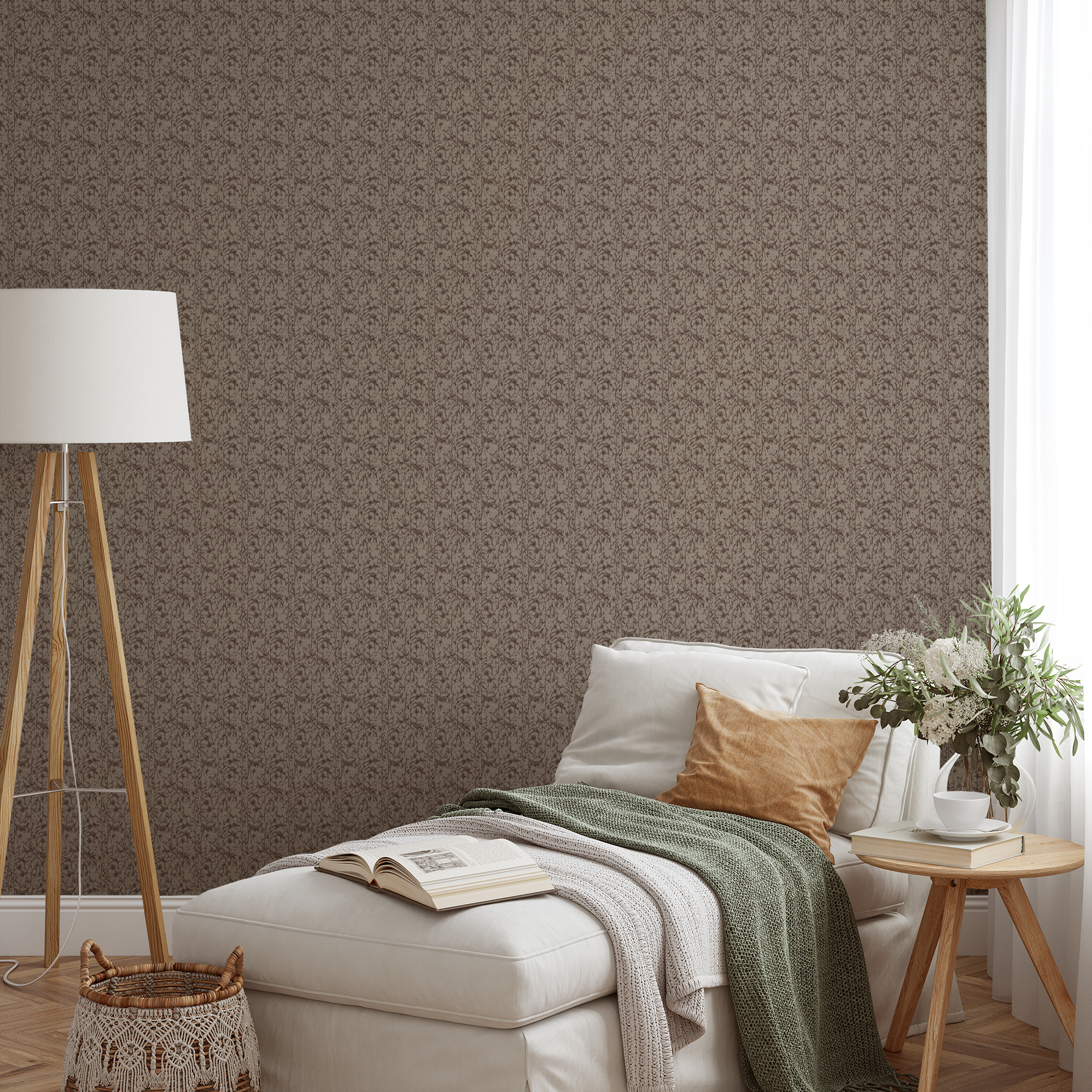 wallpaper lifestyle chaise mockup