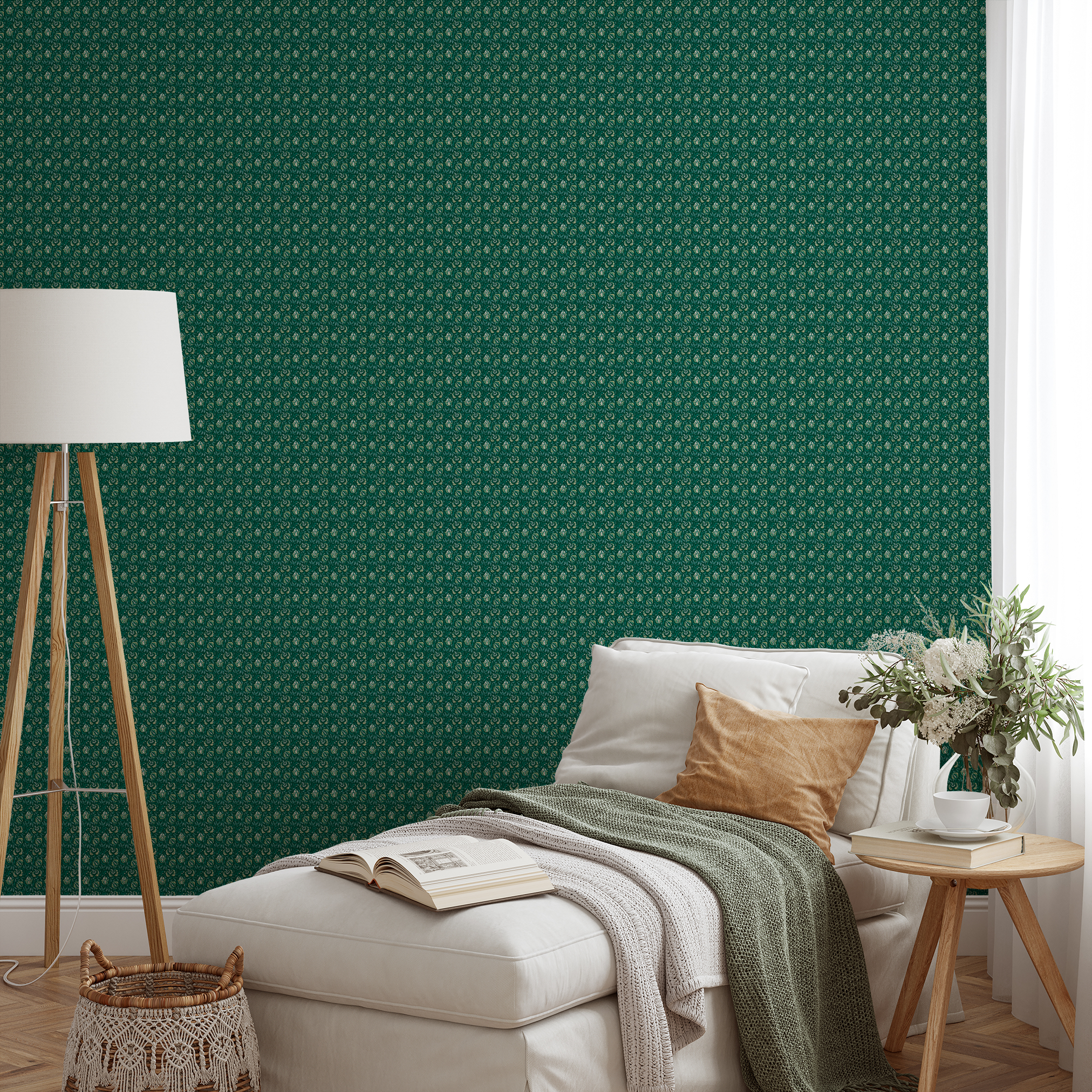 wallpaper lifestyle chaise mockup