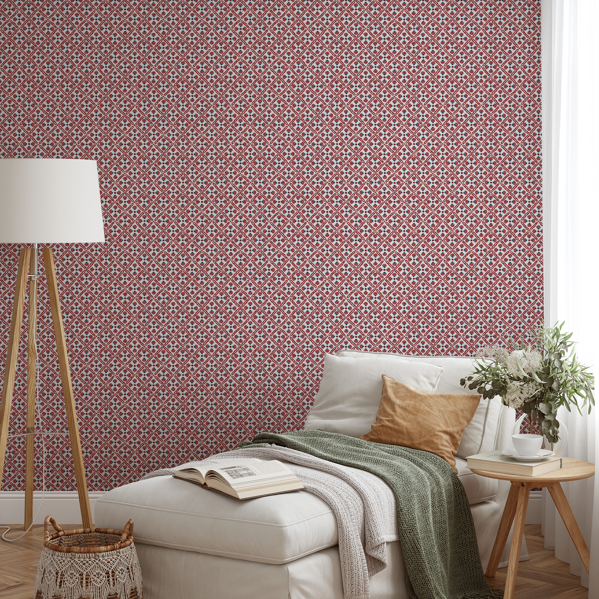 wallpaper lifestyle chaise mockup