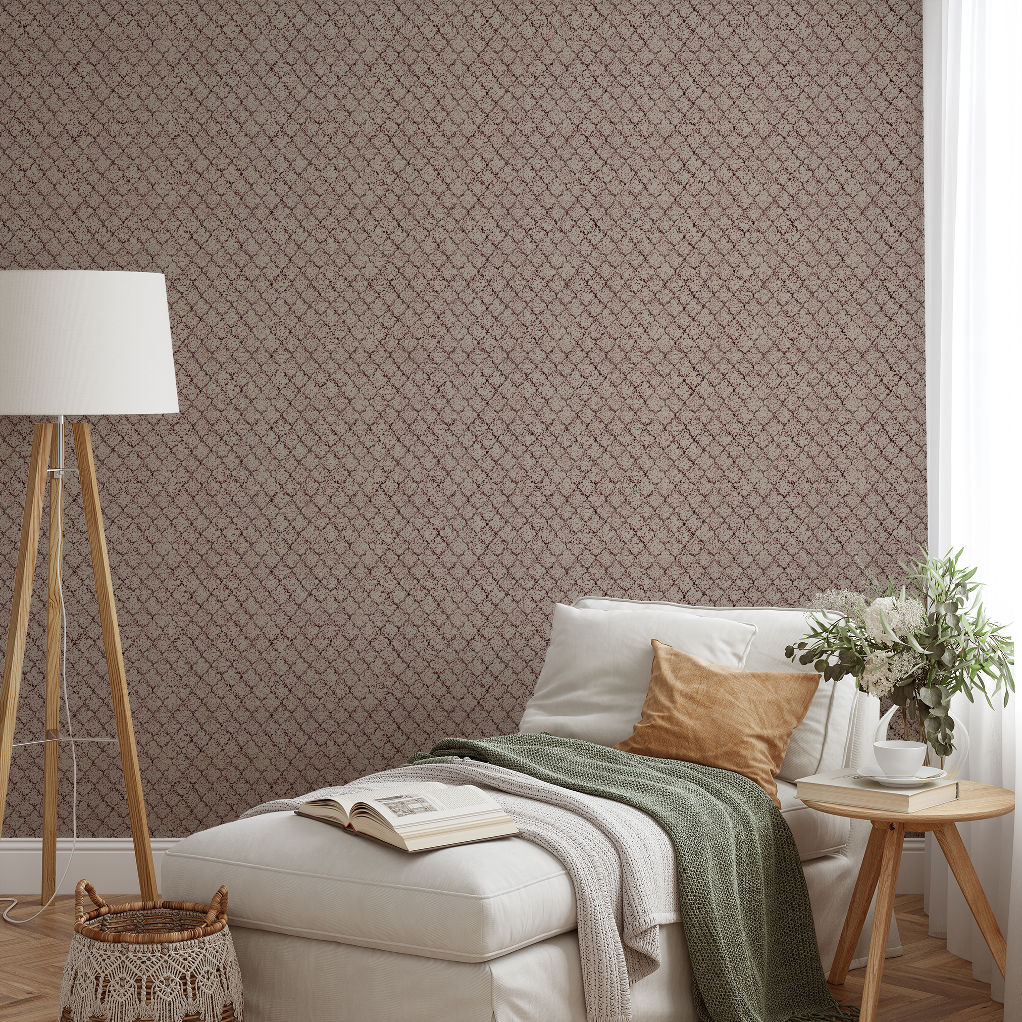 wallpaper lifestyle chaise mockup