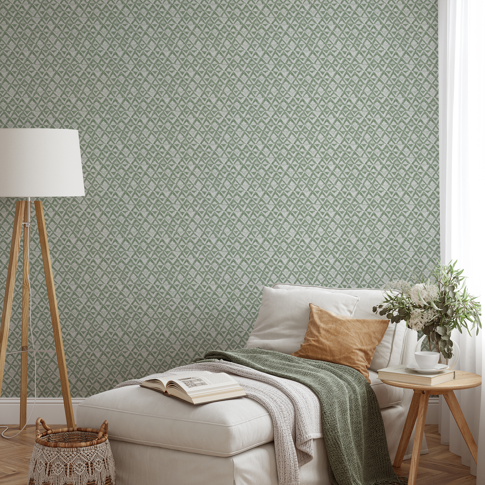 wallpaper lifestyle chaise mockup