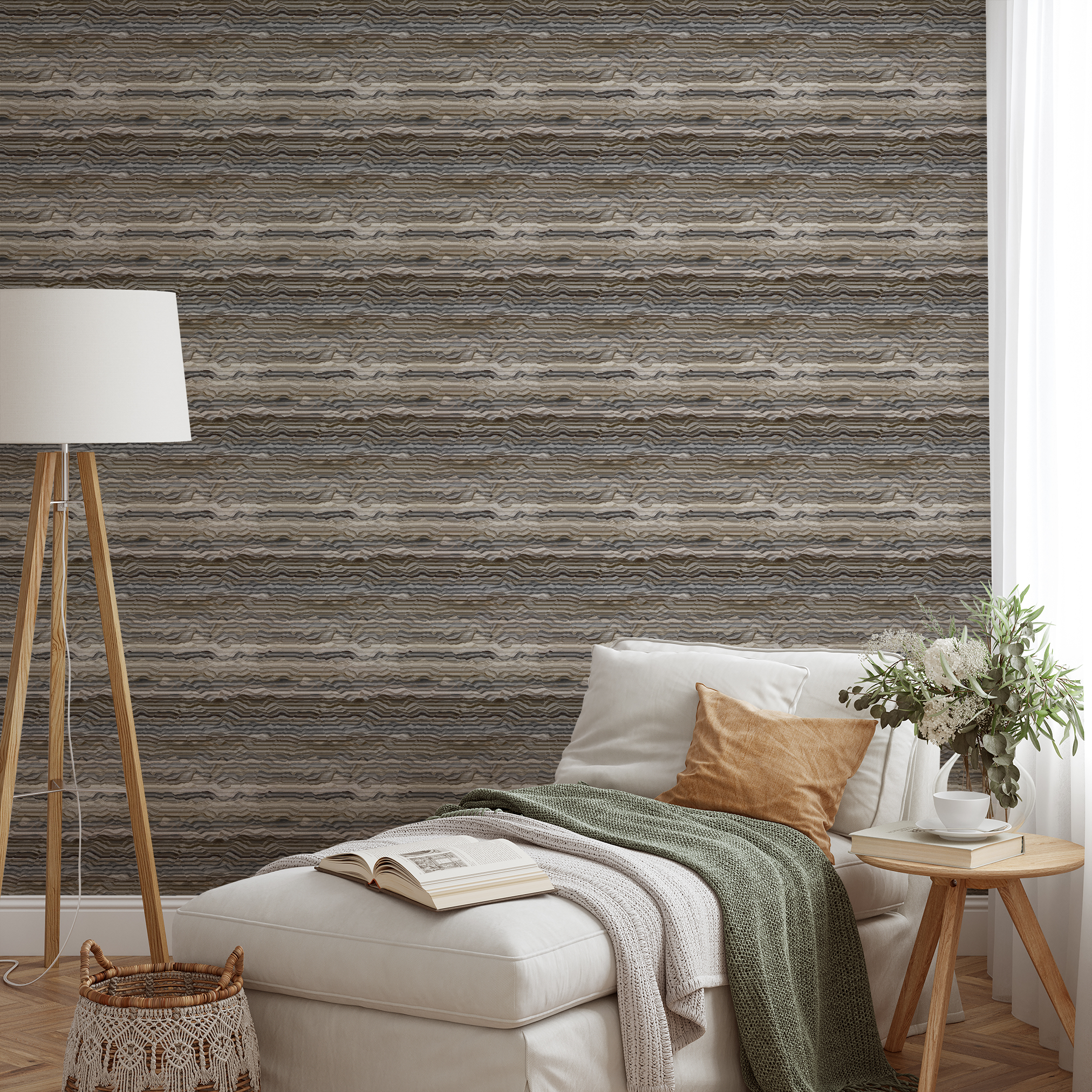 wallpaper lifestyle chaise mockup