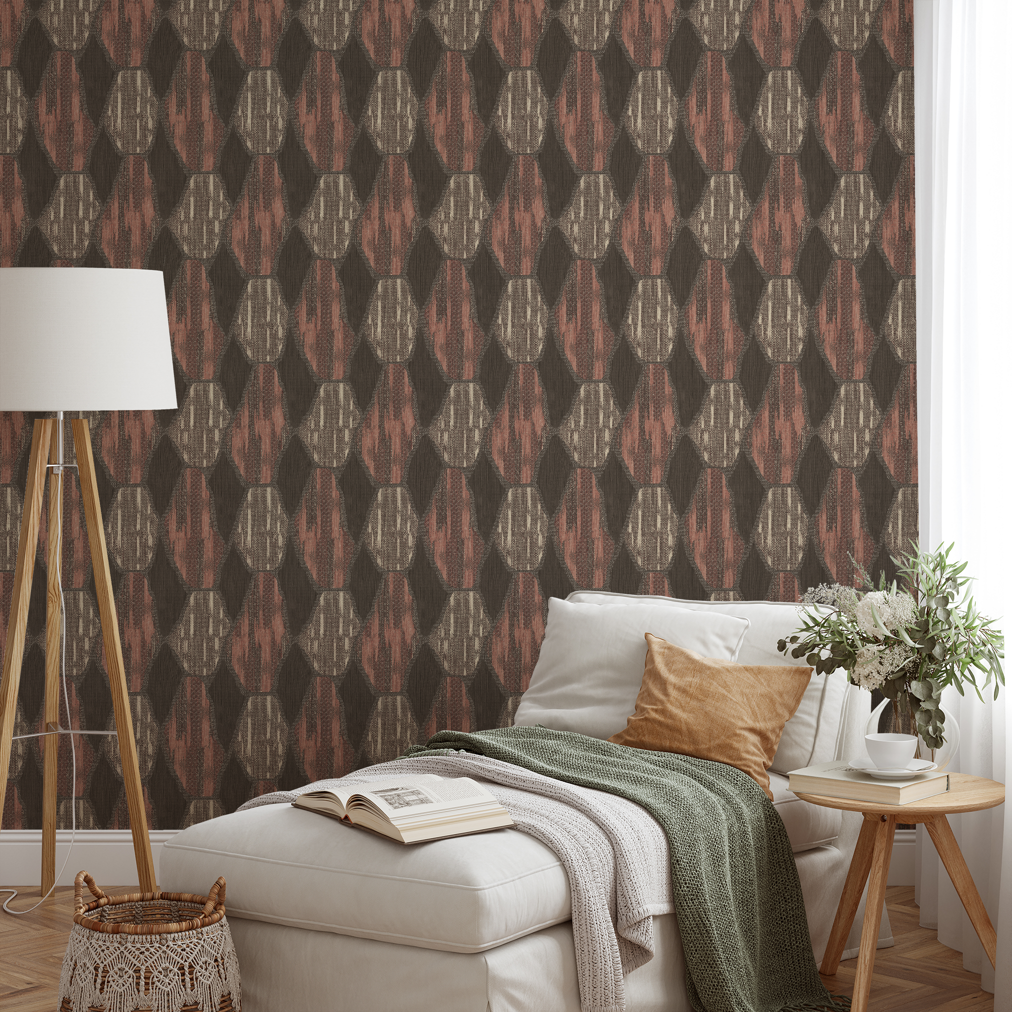 wallpaper lifestyle chaise mockup