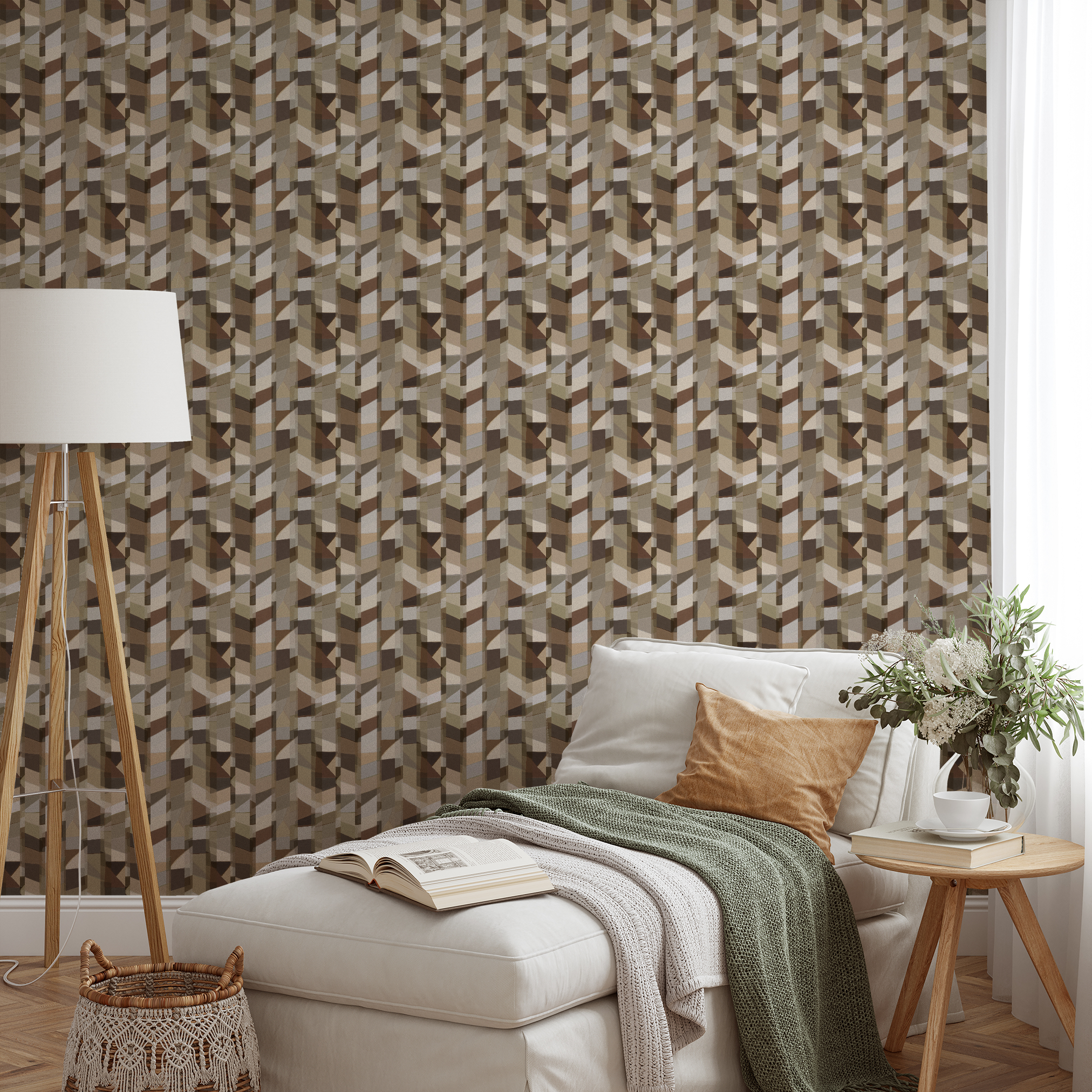 wallpaper lifestyle chaise mockup