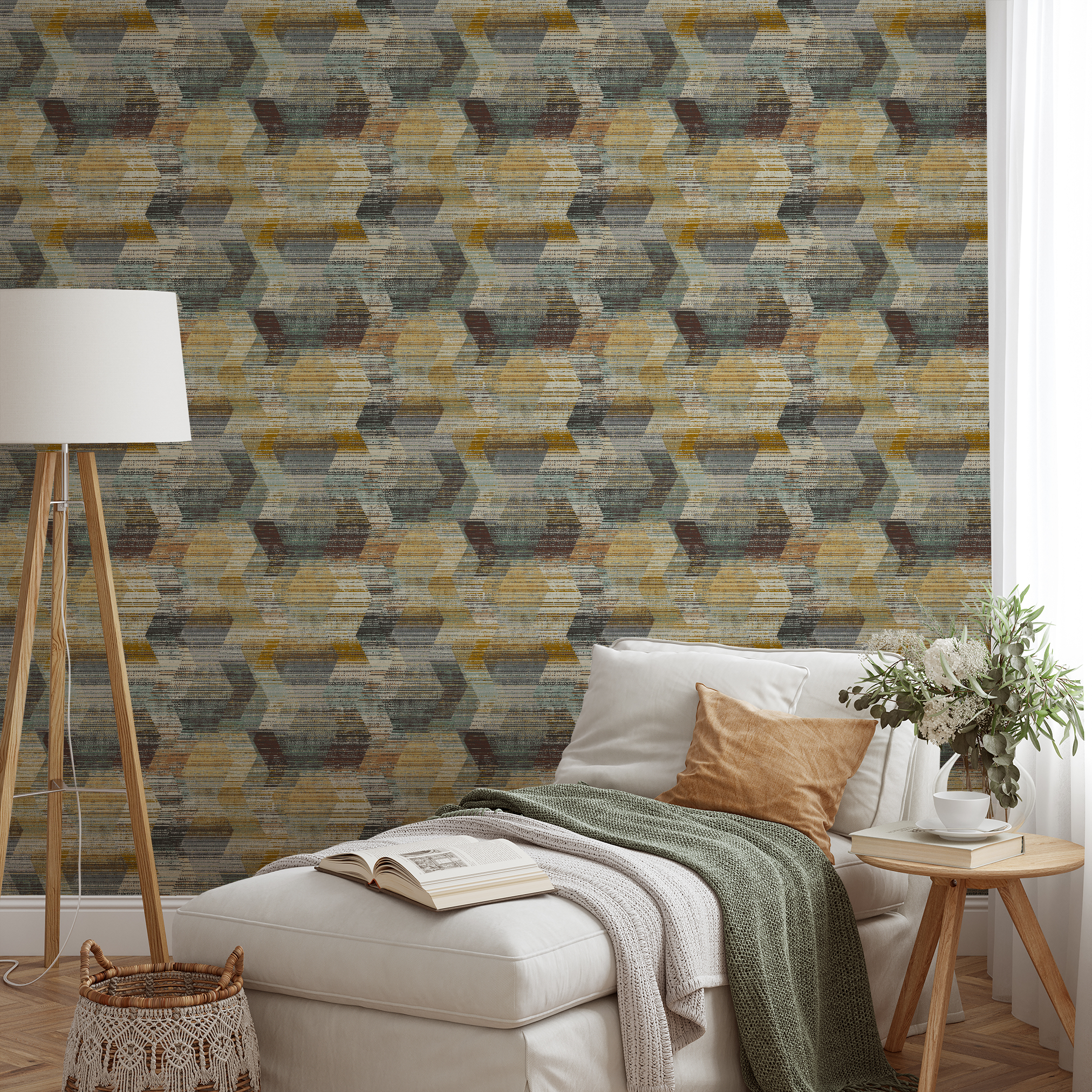 wallpaper lifestyle chaise mockup