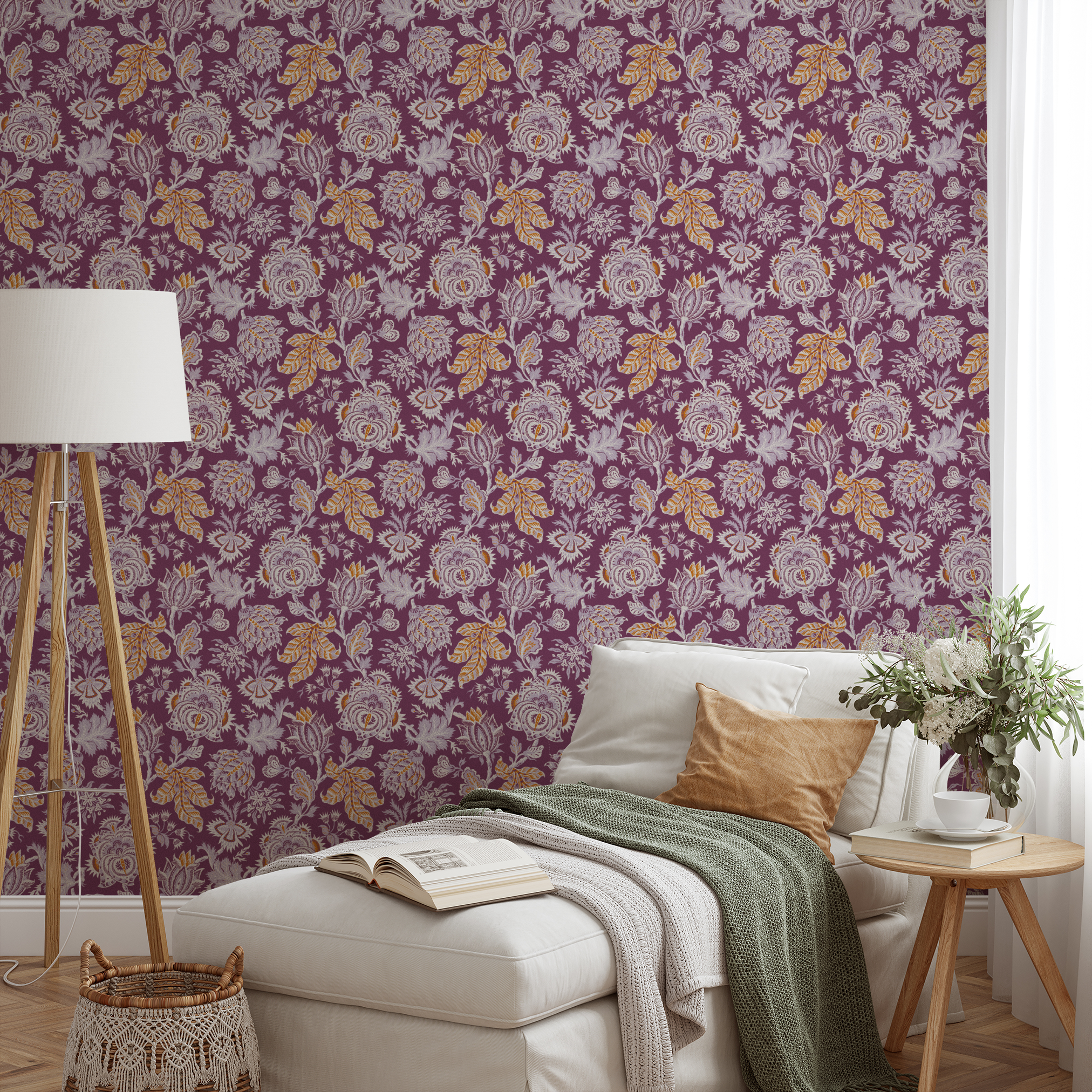 wallpaper lifestyle chaise mockup