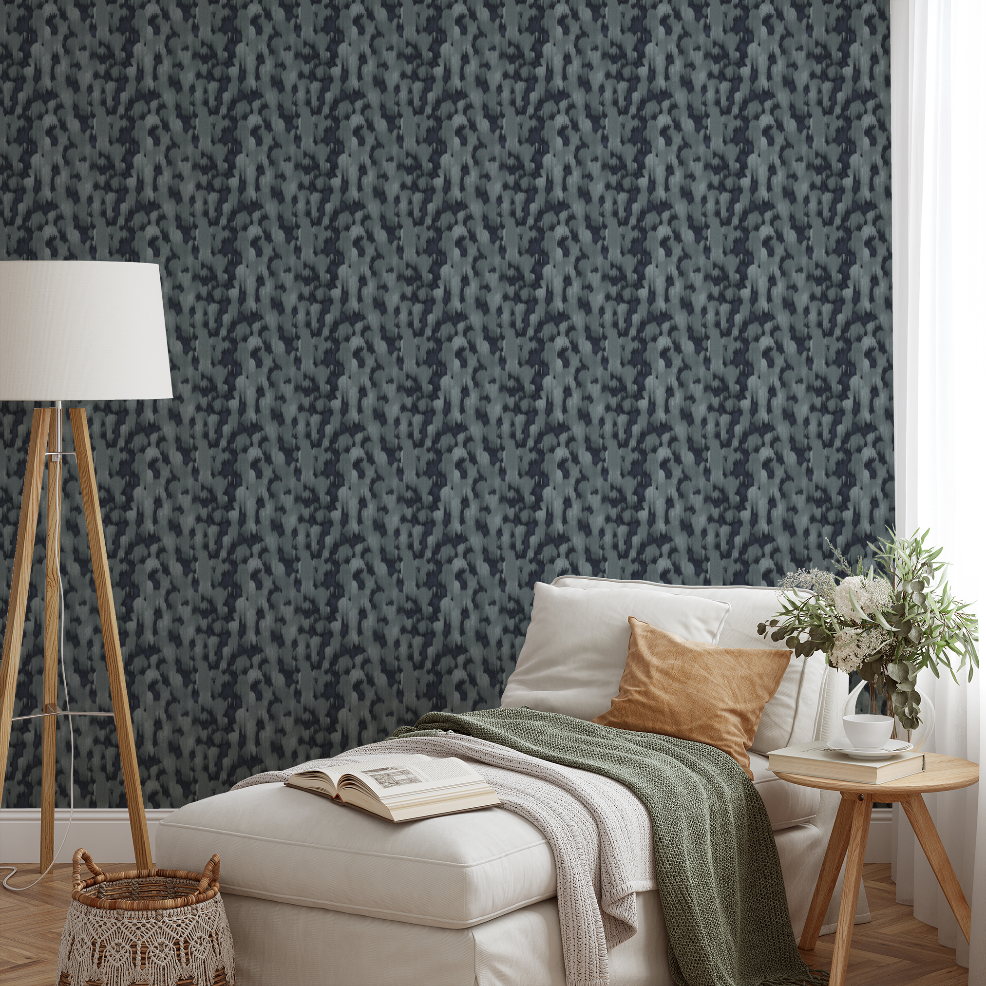 wallpaper lifestyle chaise mockup