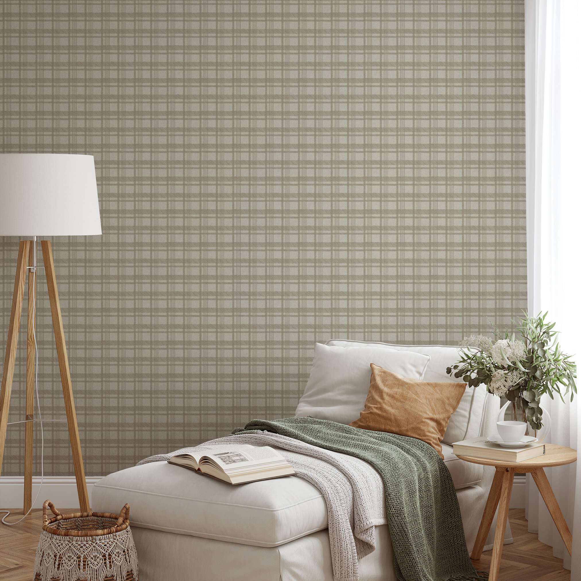 wallpaper lifestyle chaise mockup