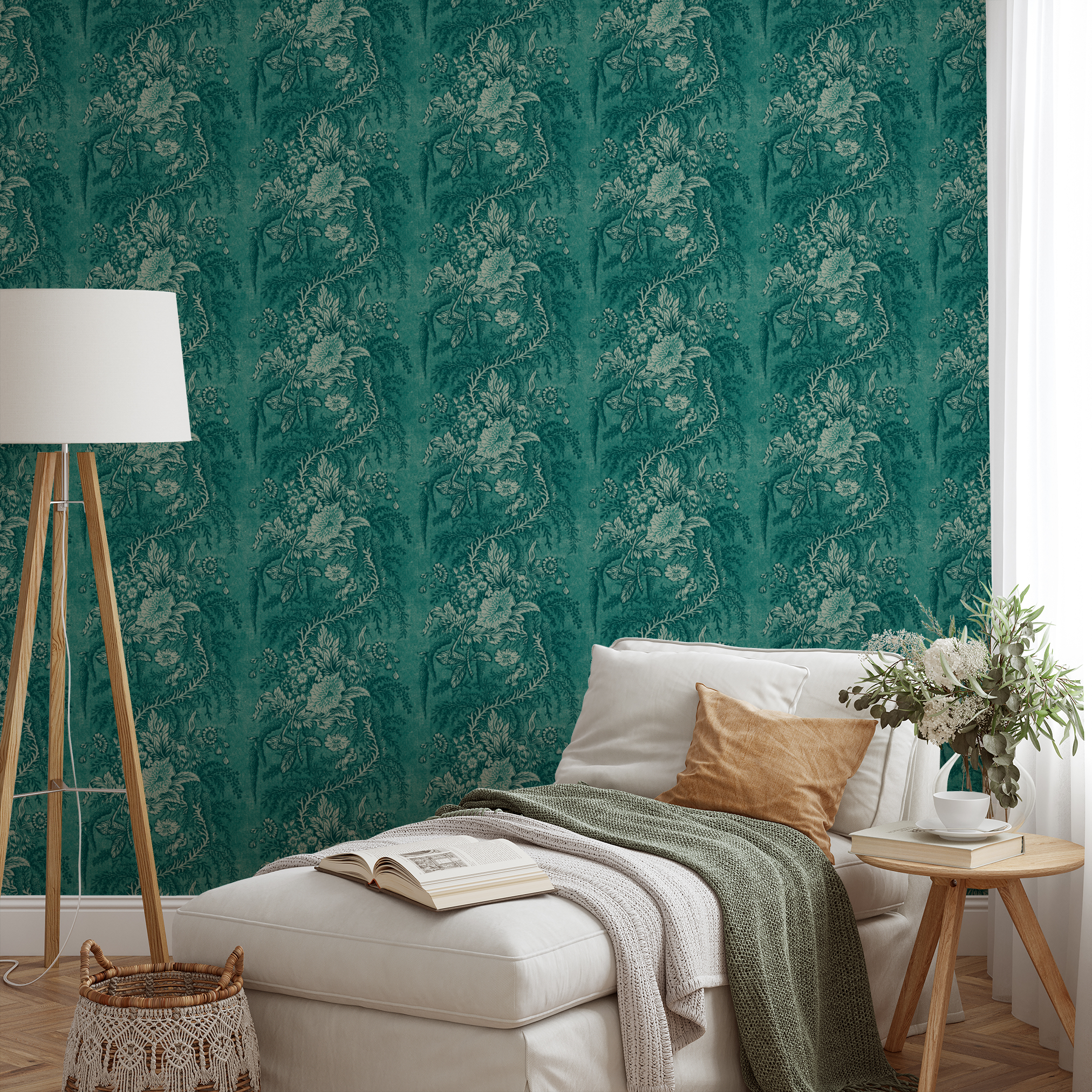 wallpaper lifestyle chaise mockup