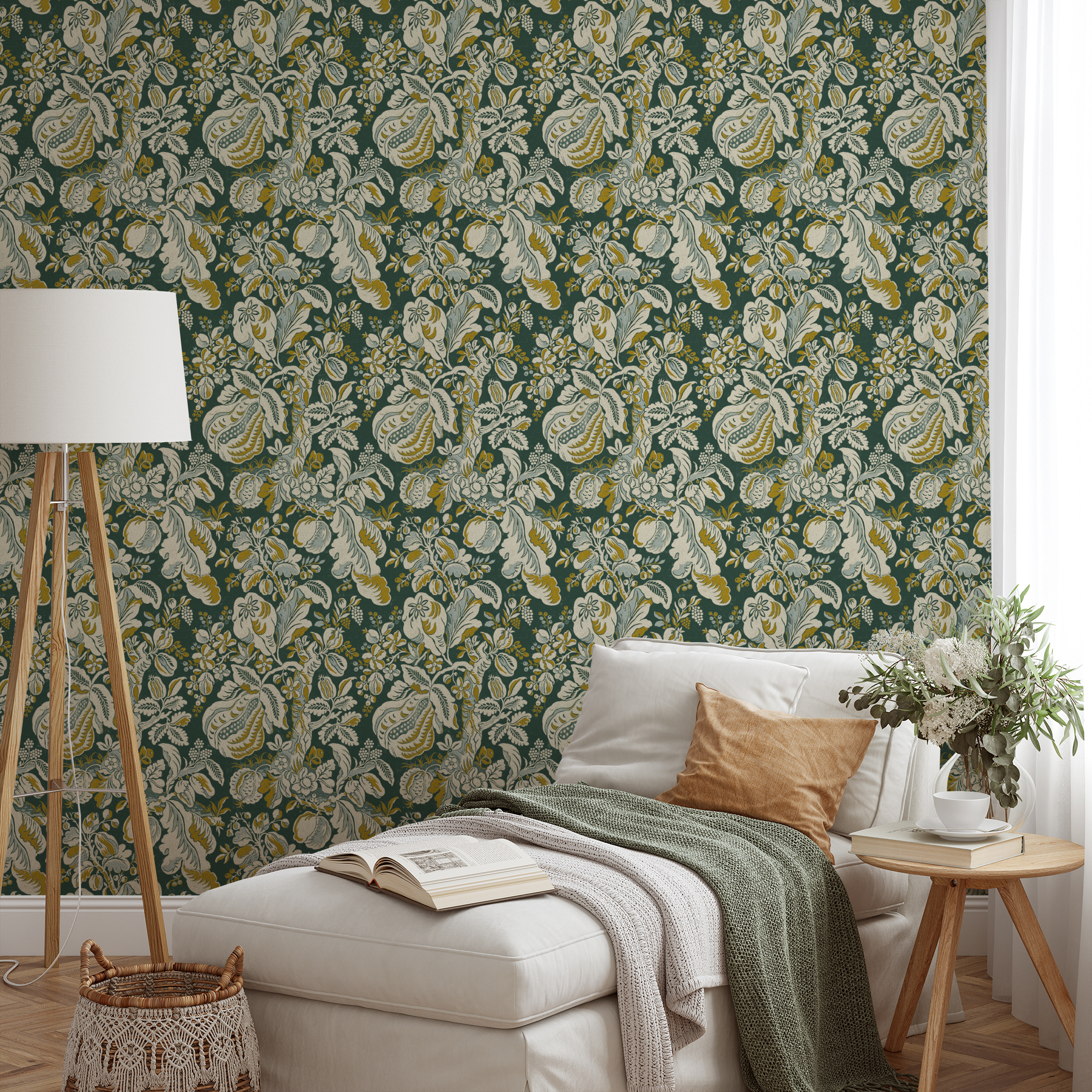 wallpaper lifestyle chaise mockup