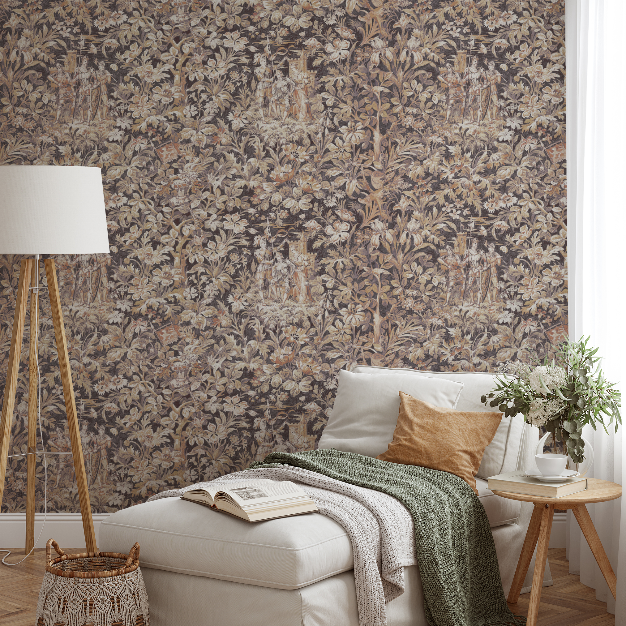 wallpaper lifestyle chaise mockup