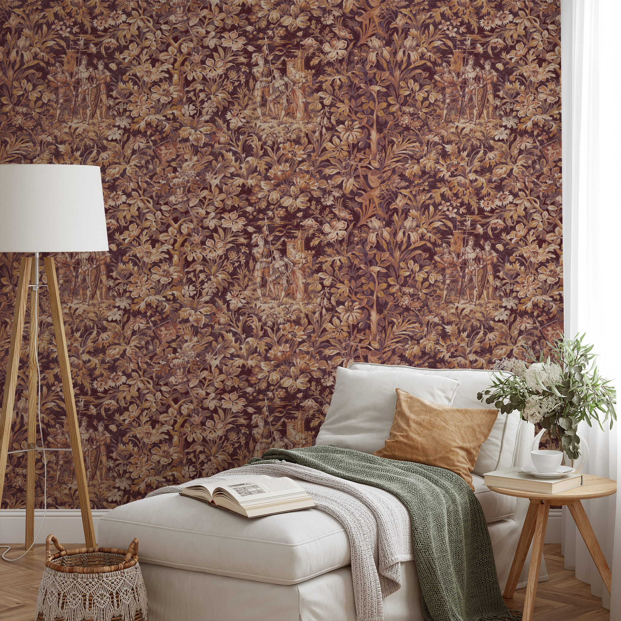 wallpaper lifestyle chaise mockup