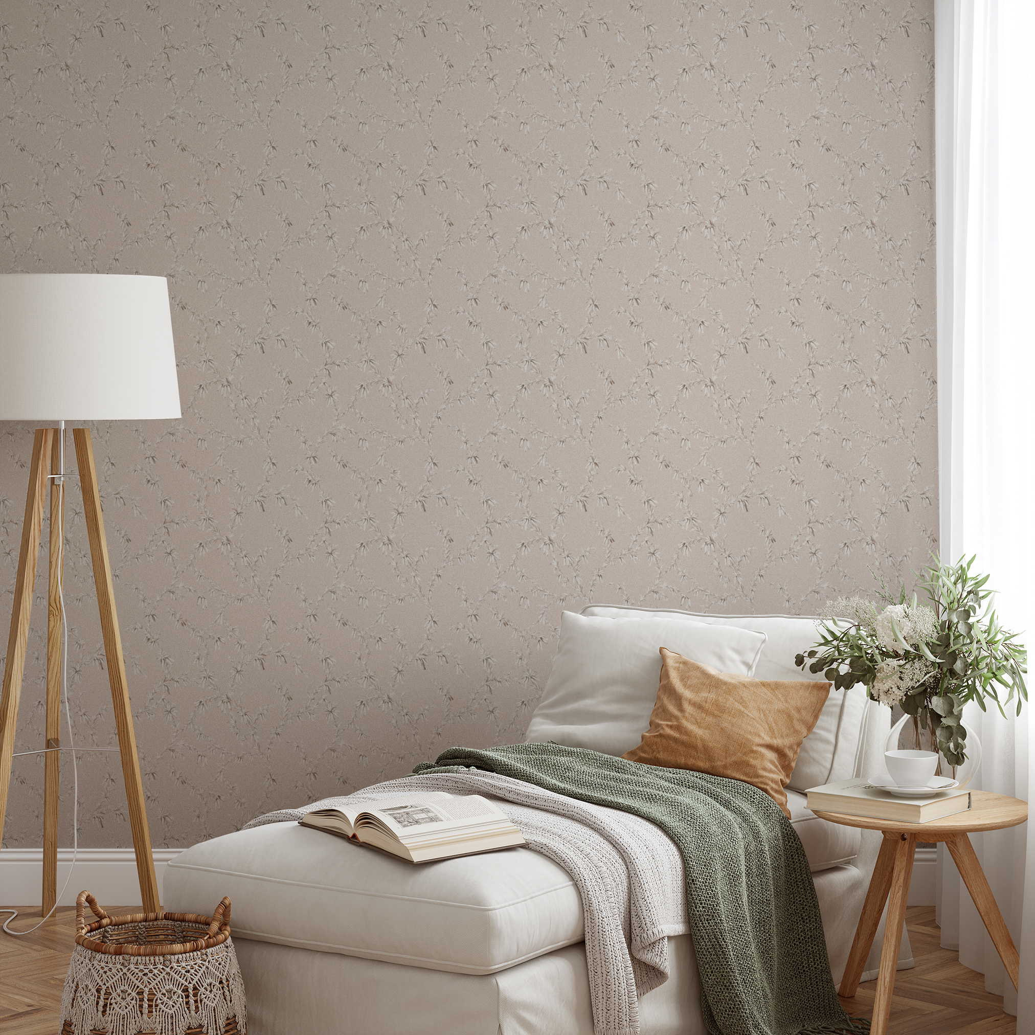 wallpaper lifestyle chaise mockup