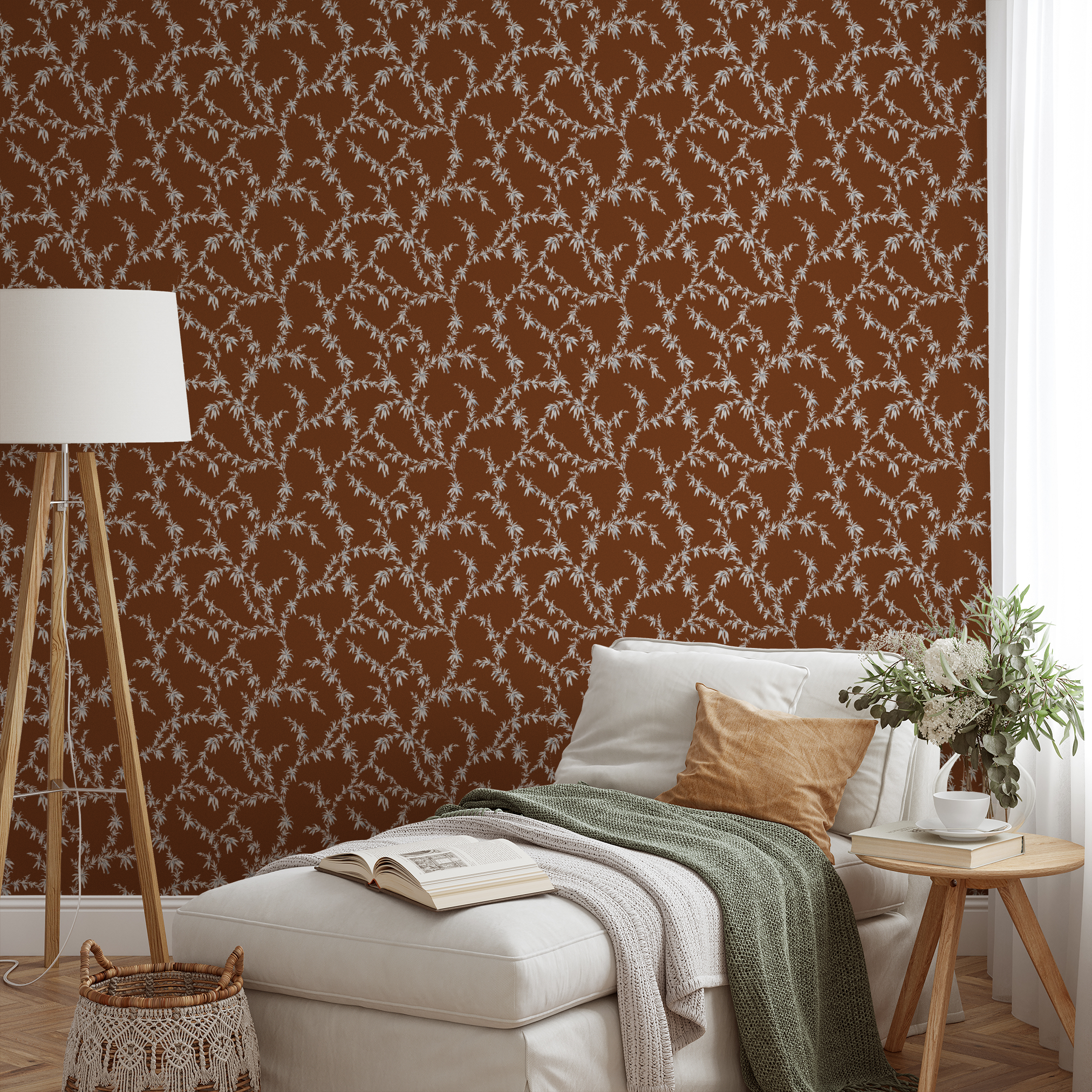 wallpaper lifestyle chaise mockup