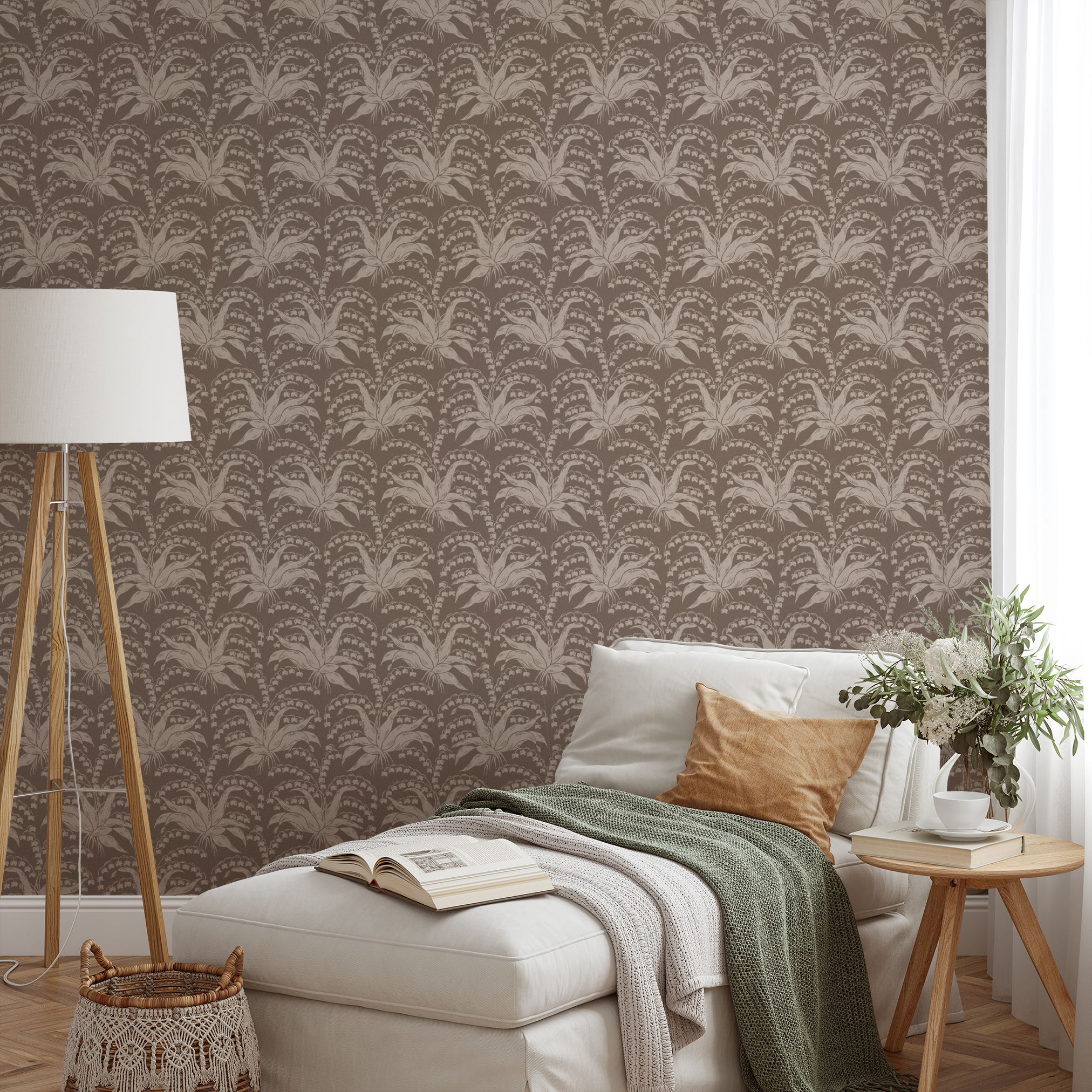 wallpaper lifestyle chaise mockup