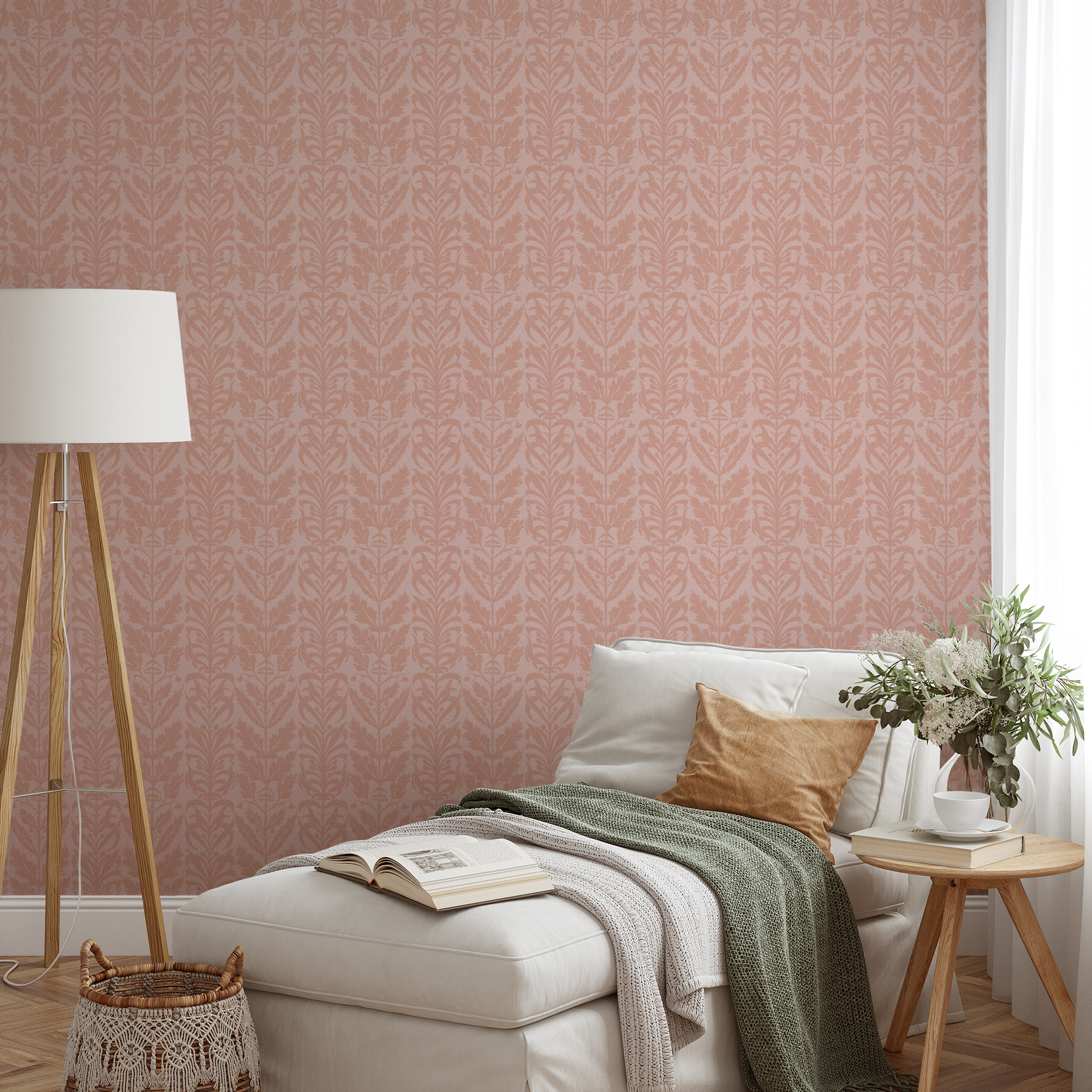 wallpaper lifestyle chaise mockup