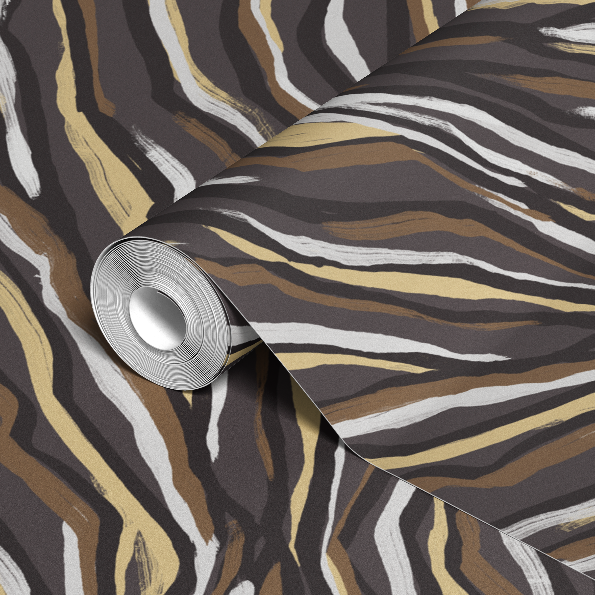 wallpaper roll closeup mockup