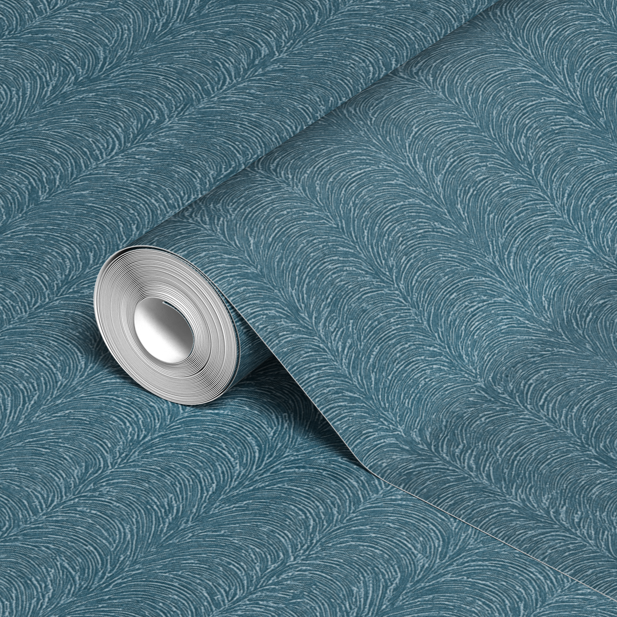 wallpaper roll closeup mockup