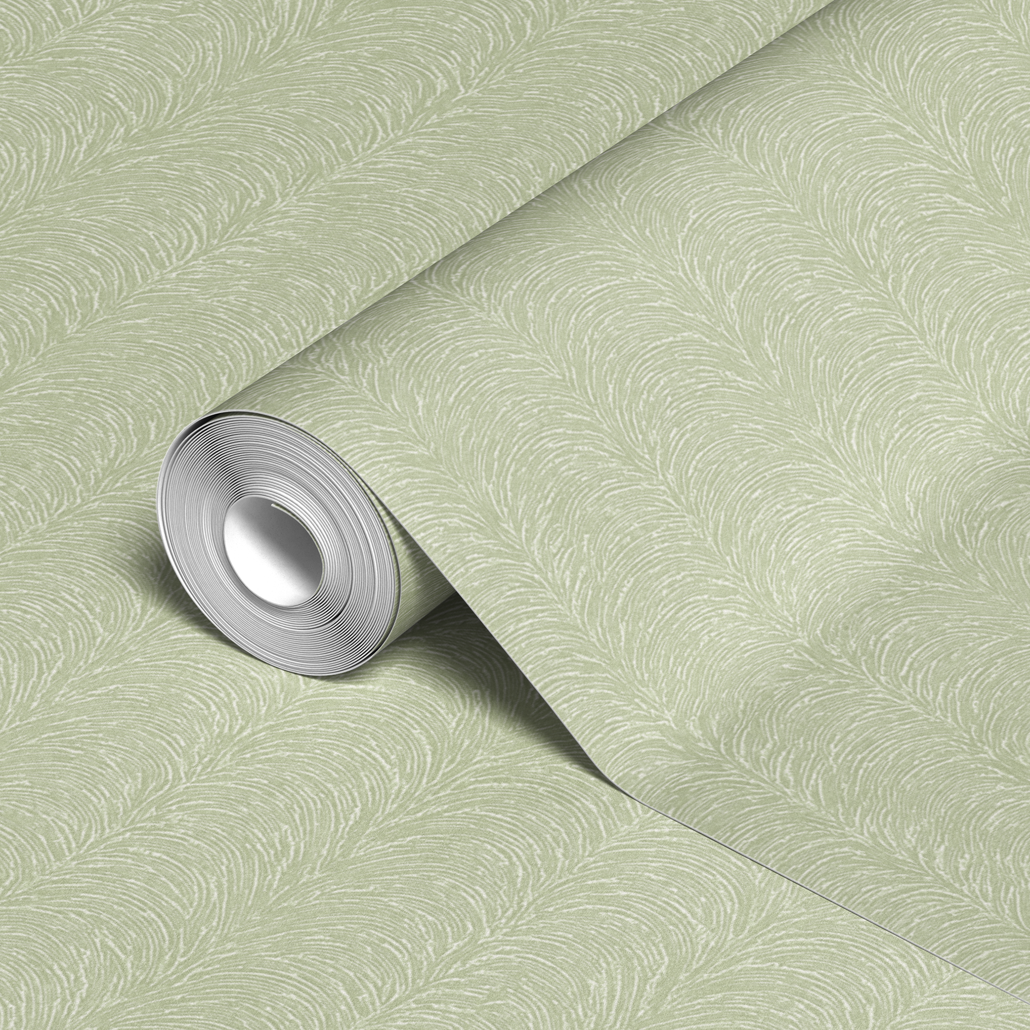 wallpaper roll closeup mockup